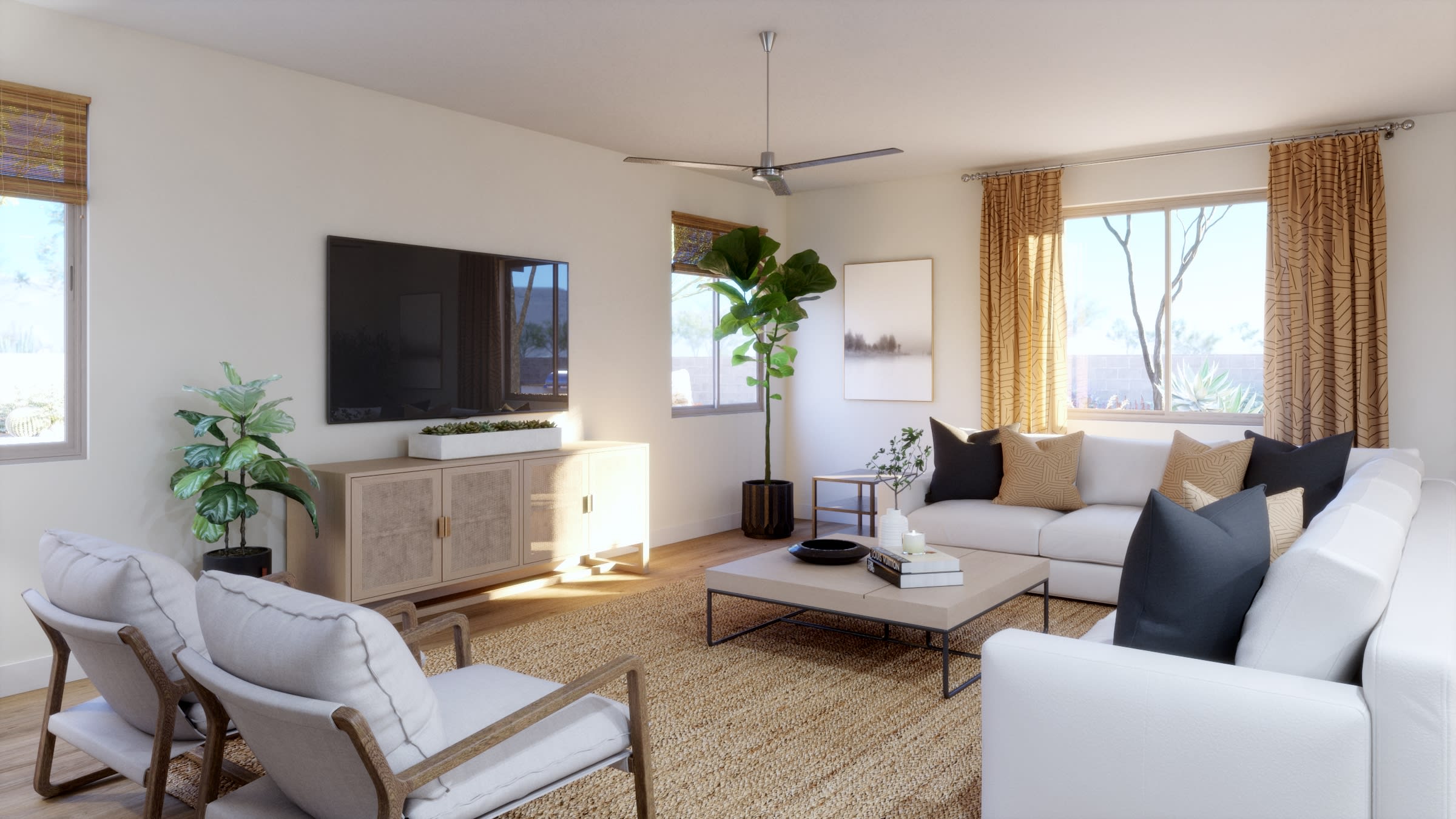 Great Room | Virgo at Rialta | New Homes in Mesa, AZ by Landsea Homes