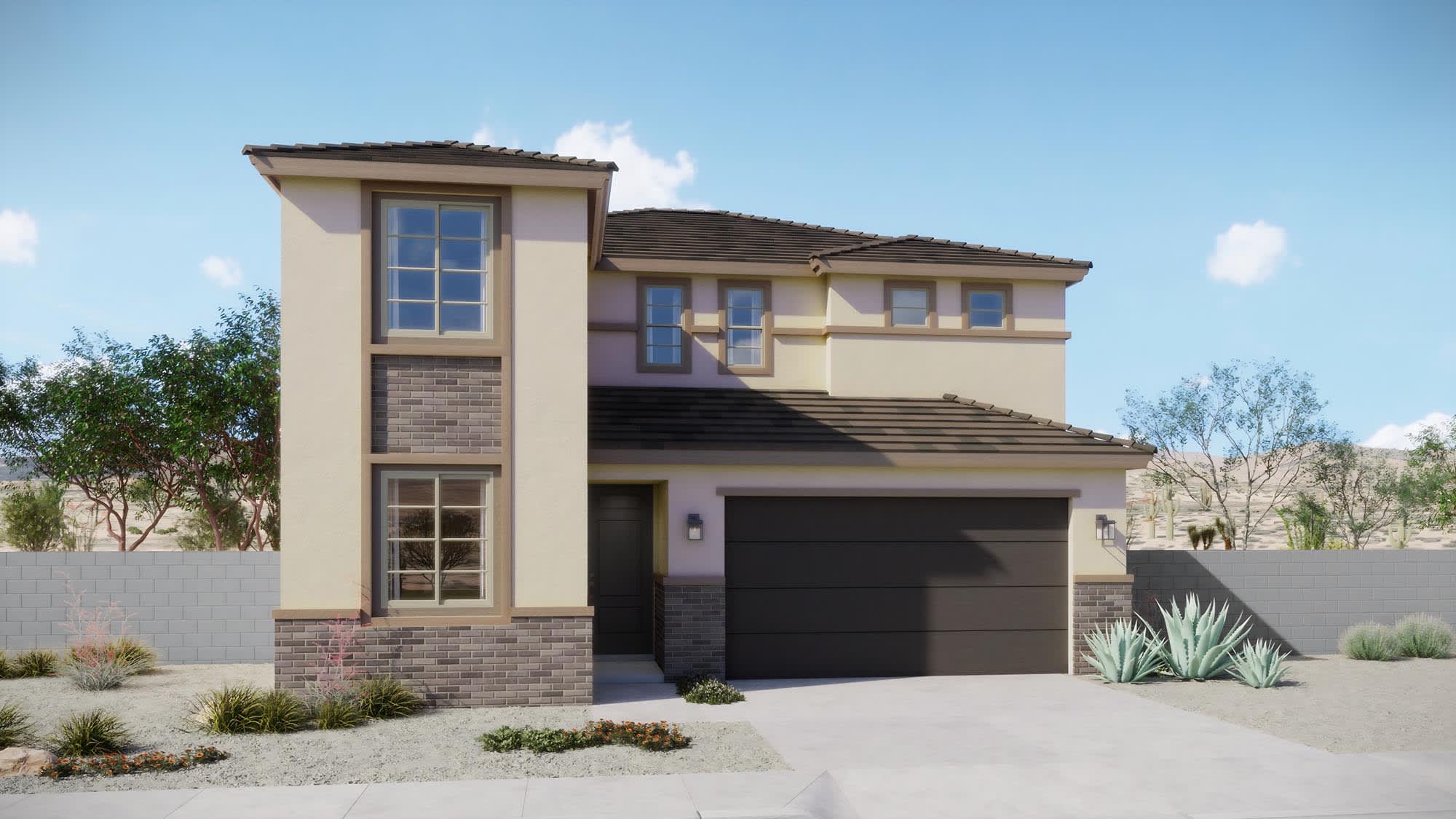 Desert Prairie Elevation | Libra at Rialta | New Homes in Mesa, AZ by Landsea Homes