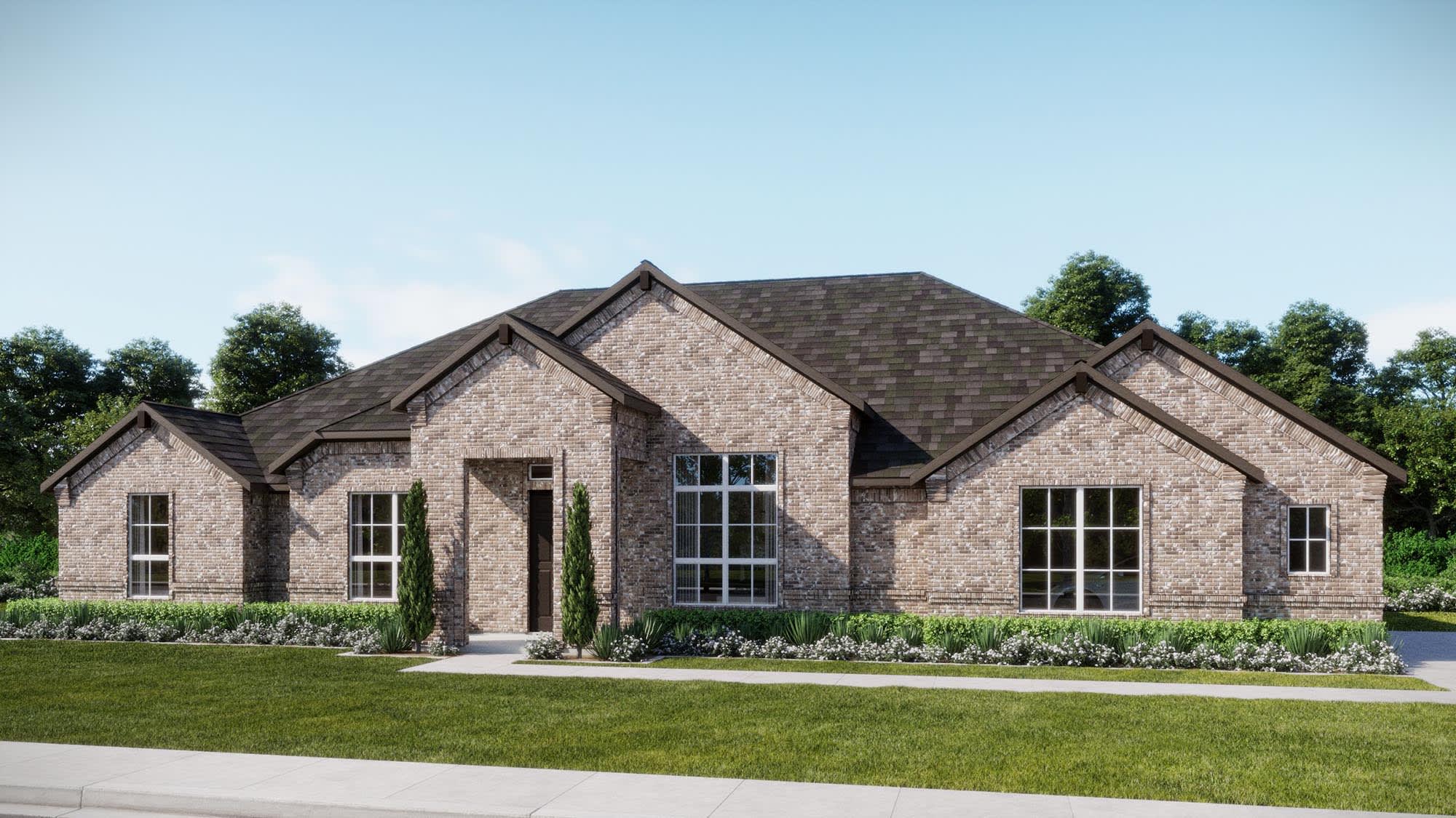 Elevation A | Concept 2978 at The Meadows in Gunter, TX by Landsea Homes