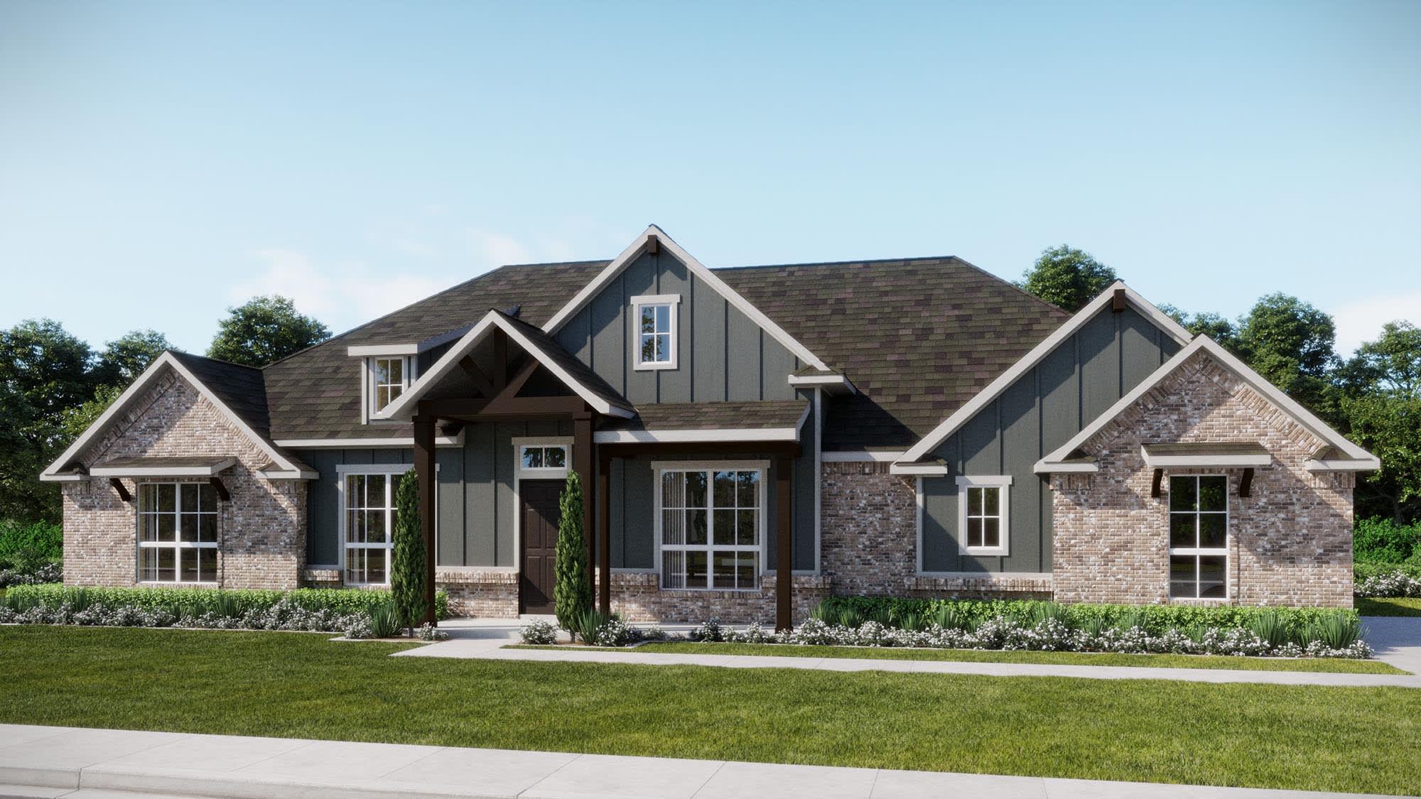 Elevation C | Concept 2978 at Hidden Creek Estates in Van Alstyne, TX by Landsea Homes