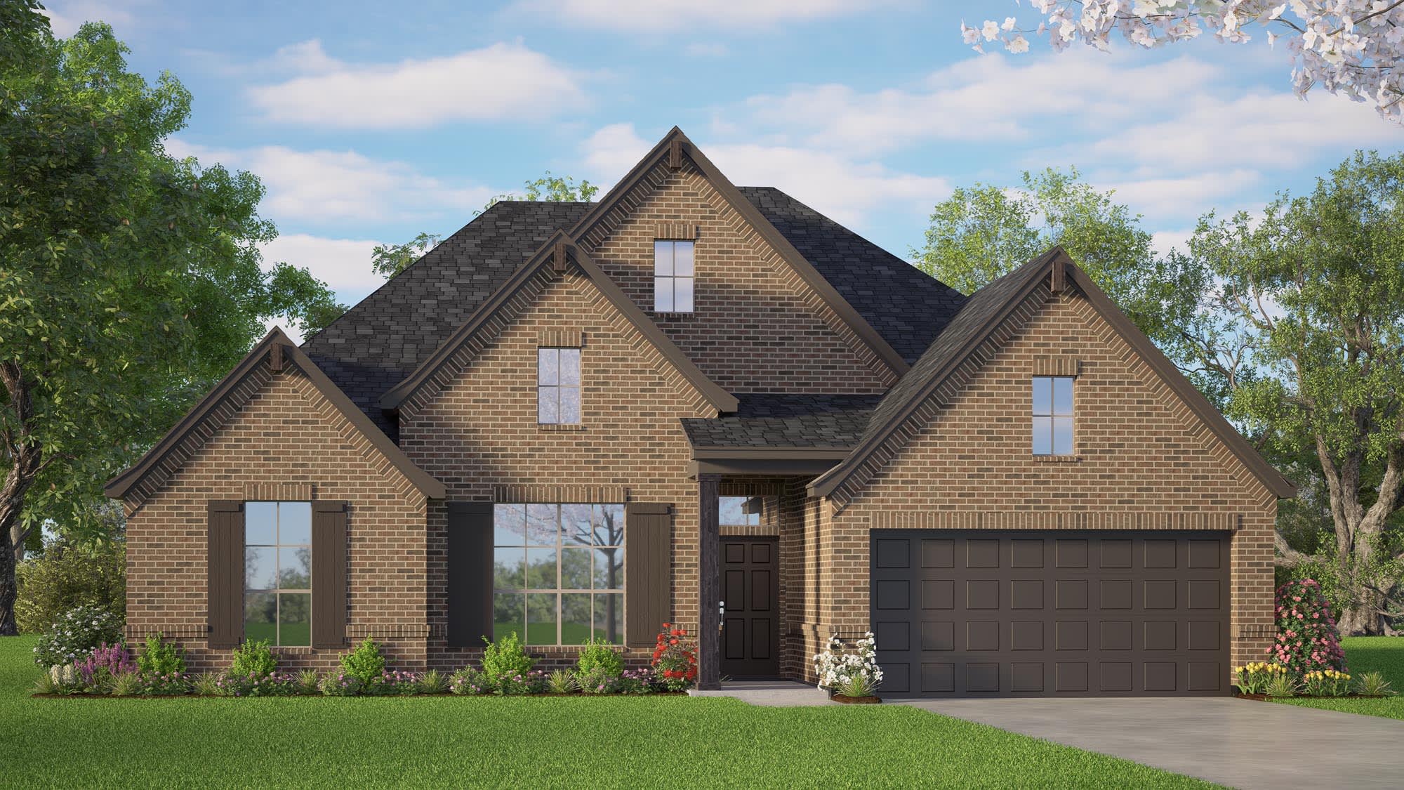 Elevation D | Concept 2040 at Abe's Landing in Granbury, TX by Landsea Homes