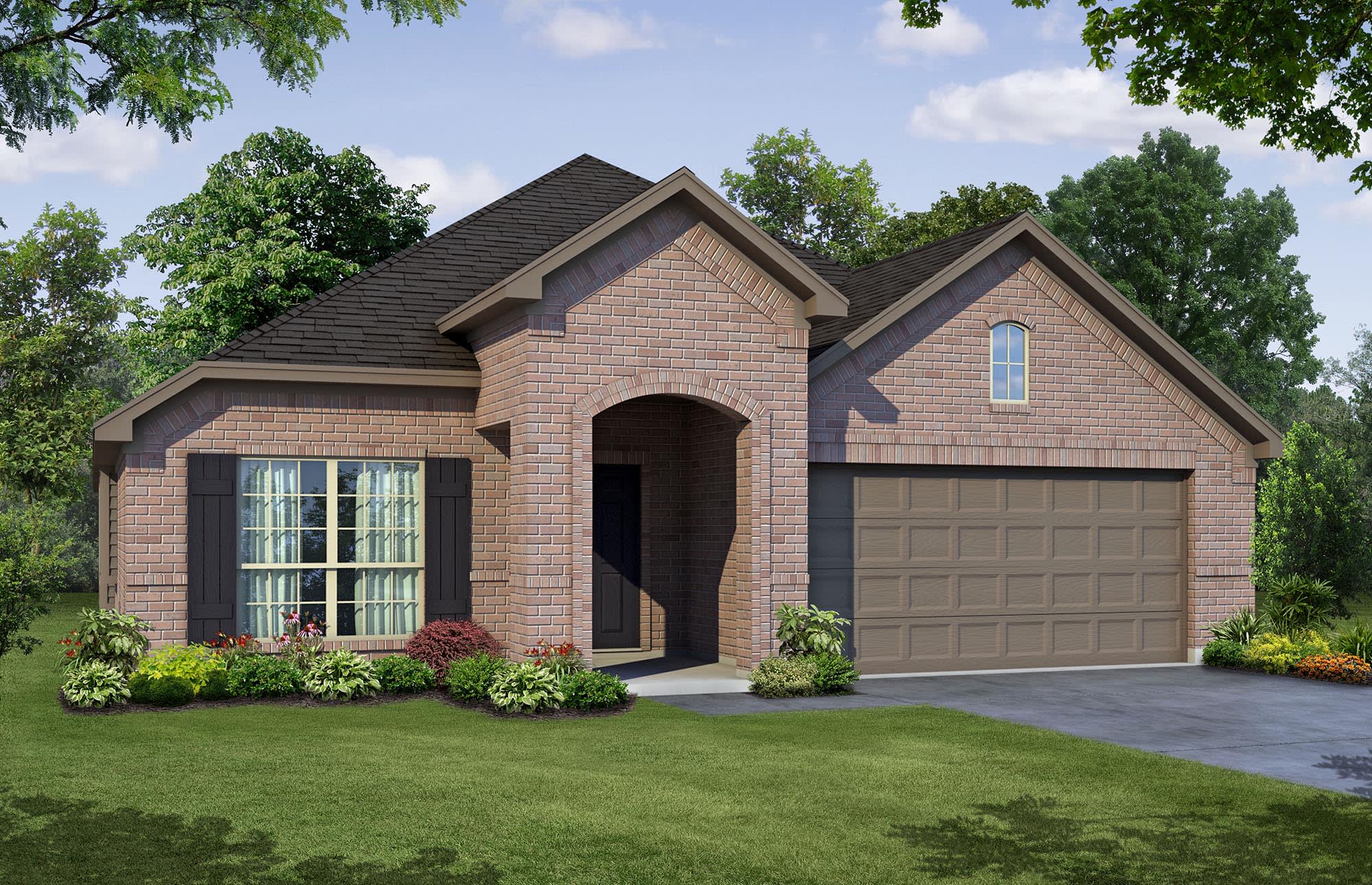 Elevation A | Concept 2065 at El Dorado in Granbury, TX by Landsea Homes
