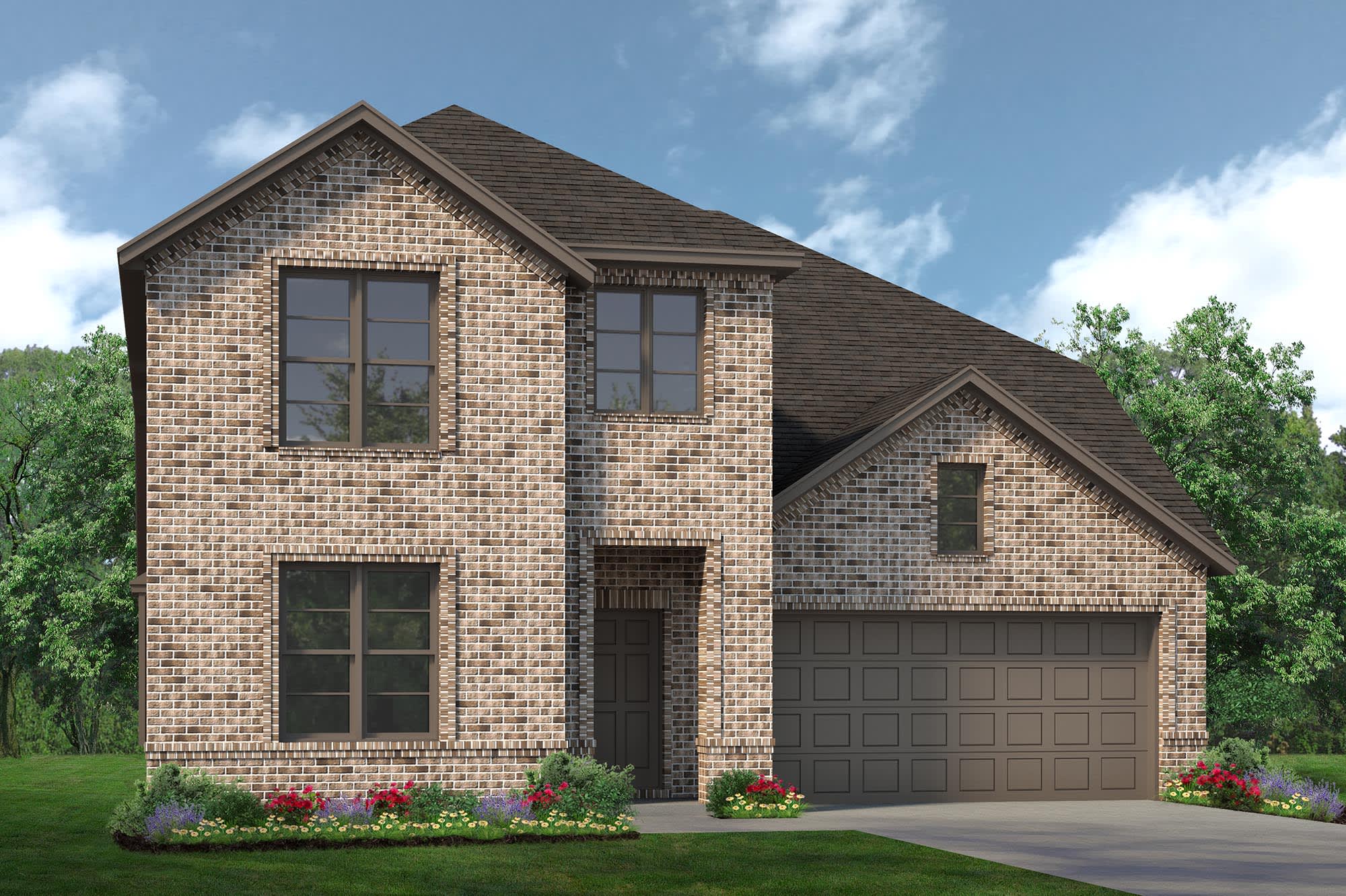 Elevation A | Concept 2870 at El Dorado in Granbury, TX by Landsea Homes