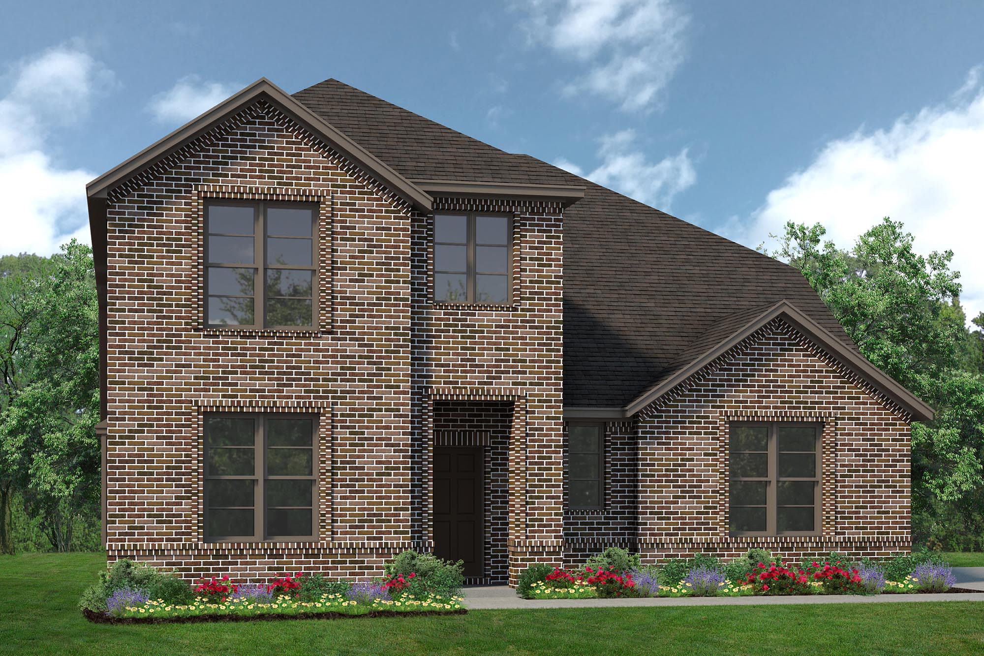 Elevation A with Outswing | Concept 2870 at El Dorado in Granbury, TX by Landsea Homes