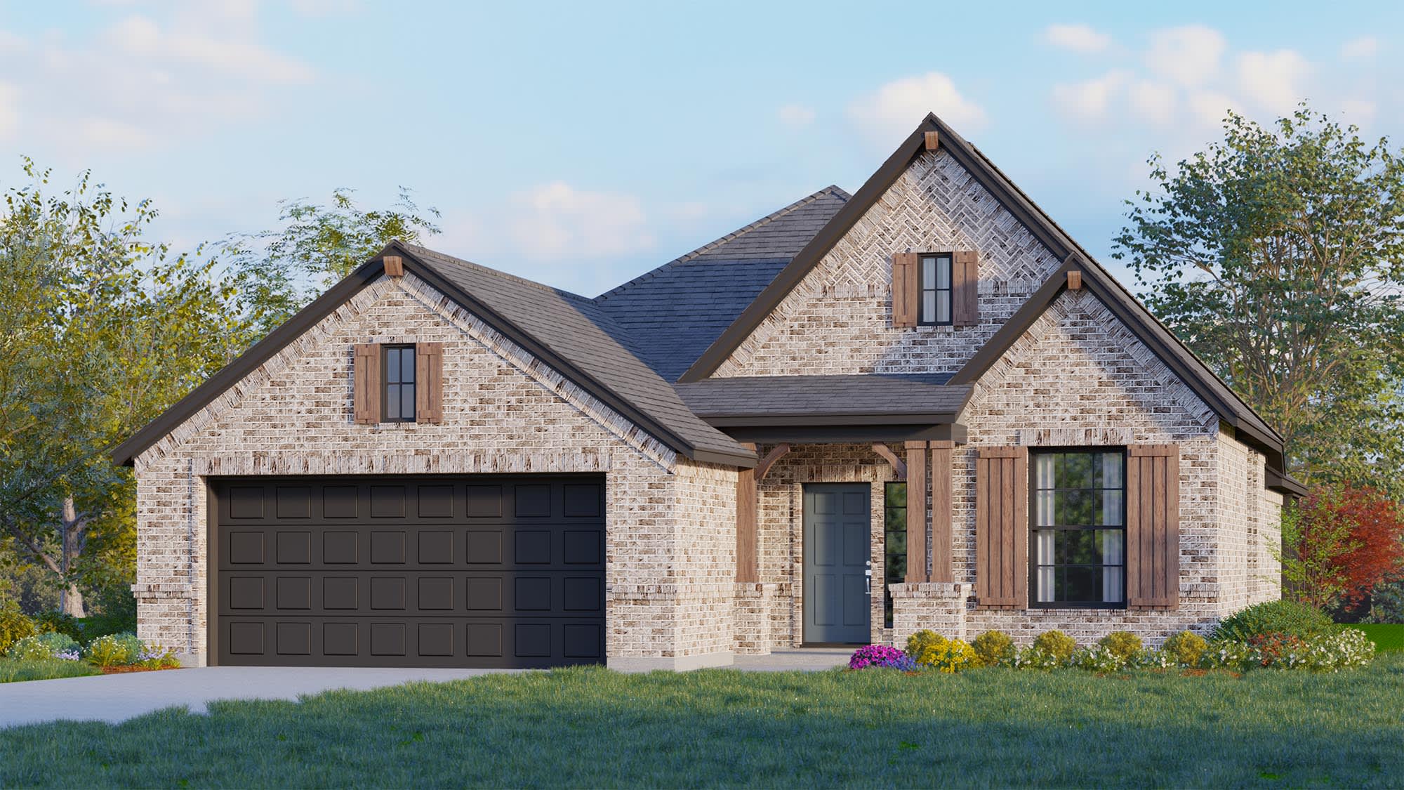 Elevation C | Concept 1991 at El Dorado in Granbury, TX by Landsea Homes
