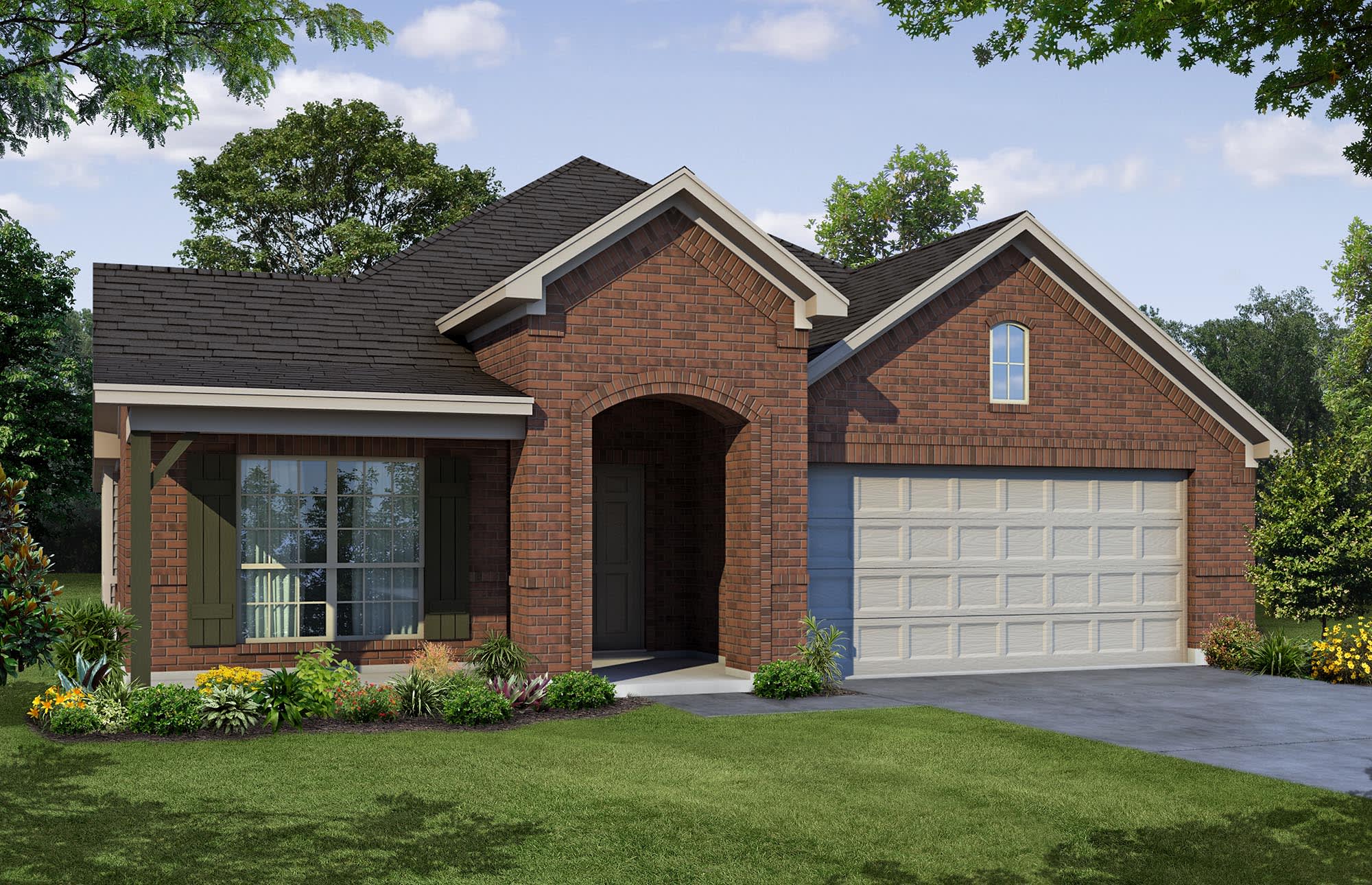 Elevation C | Concept 2065 at El Dorado in Granbury, TX by Landsea Homes