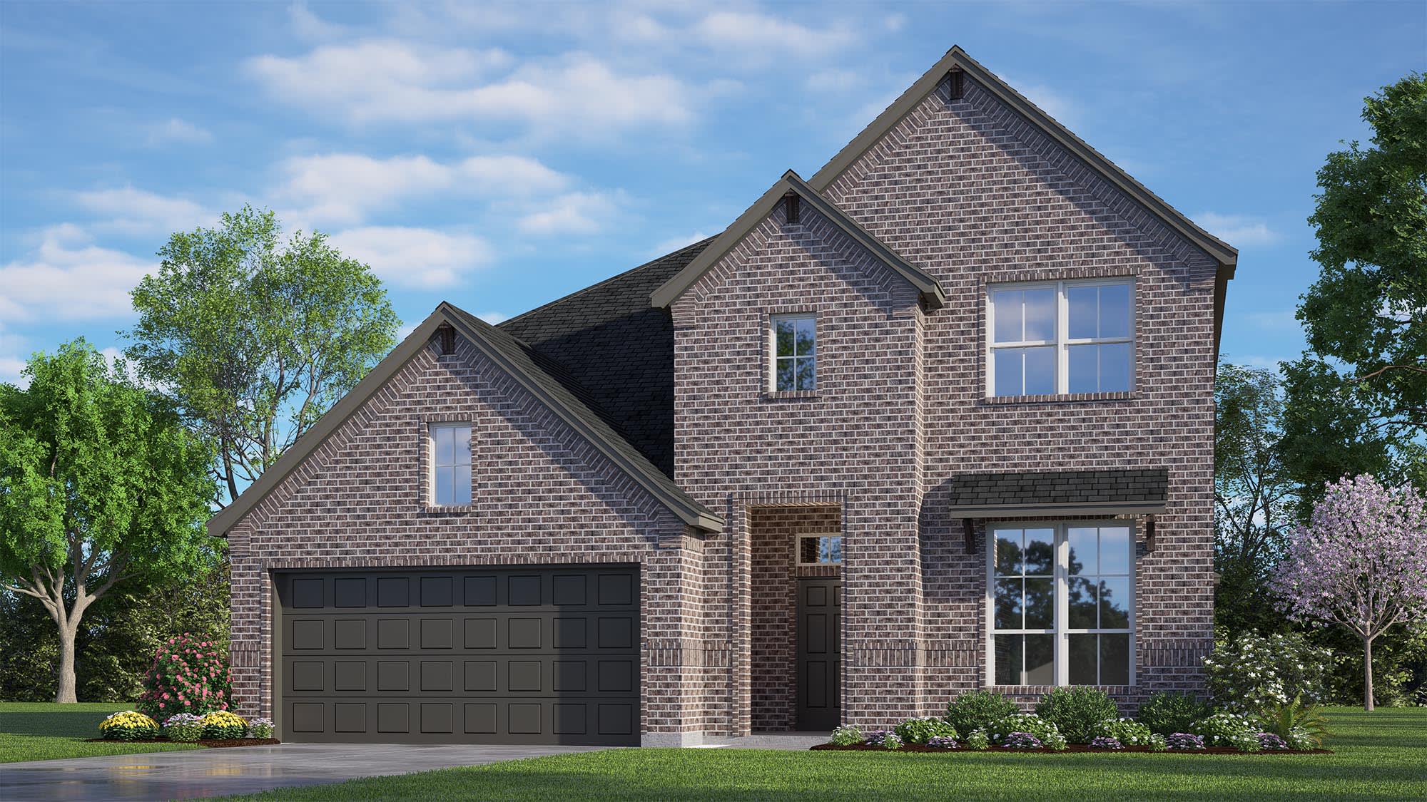 Elevation C | Concept 2492 at El Dorado in Granbury, TX by Landsea Homes