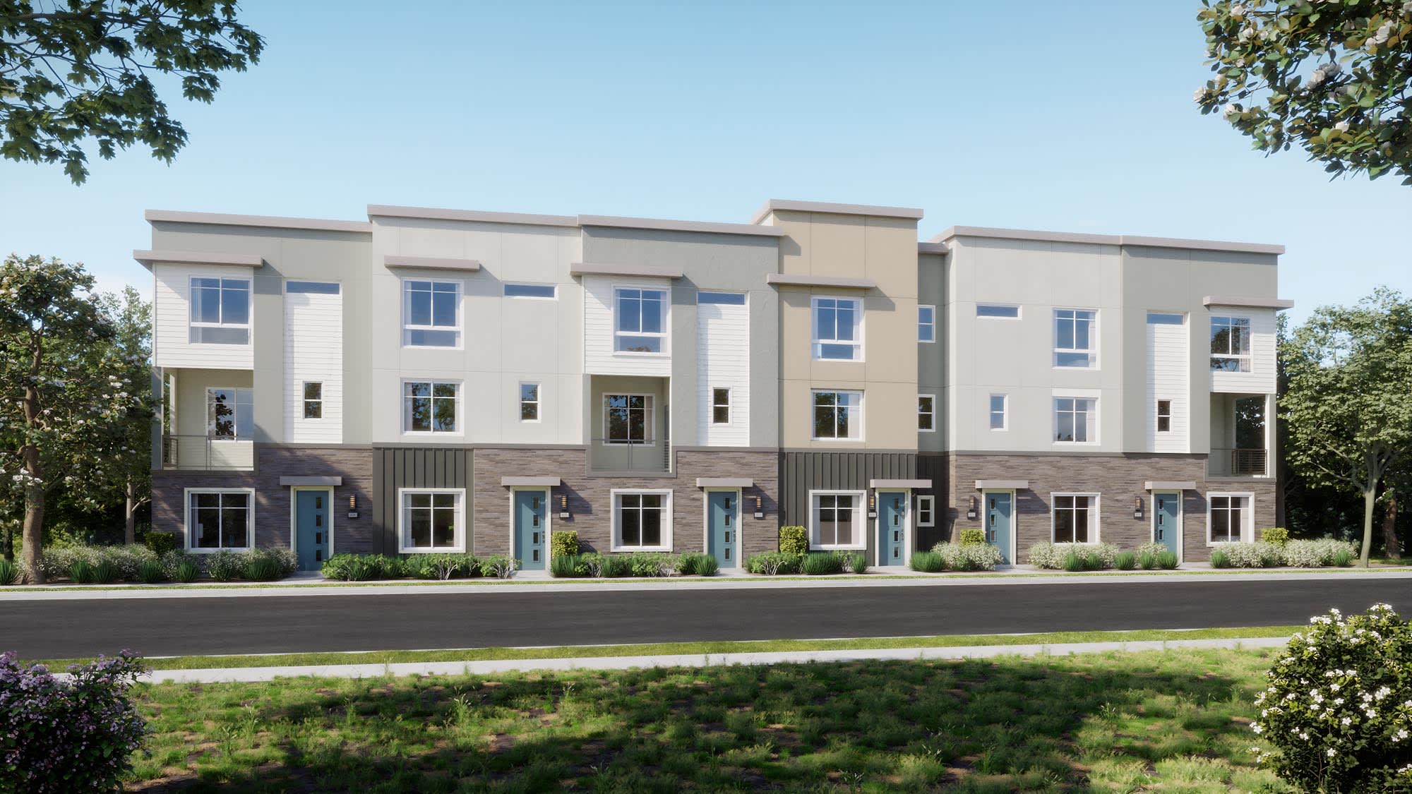 Exterior | Essex | New Homes in Huntington Beach, CA by Landsea Homes