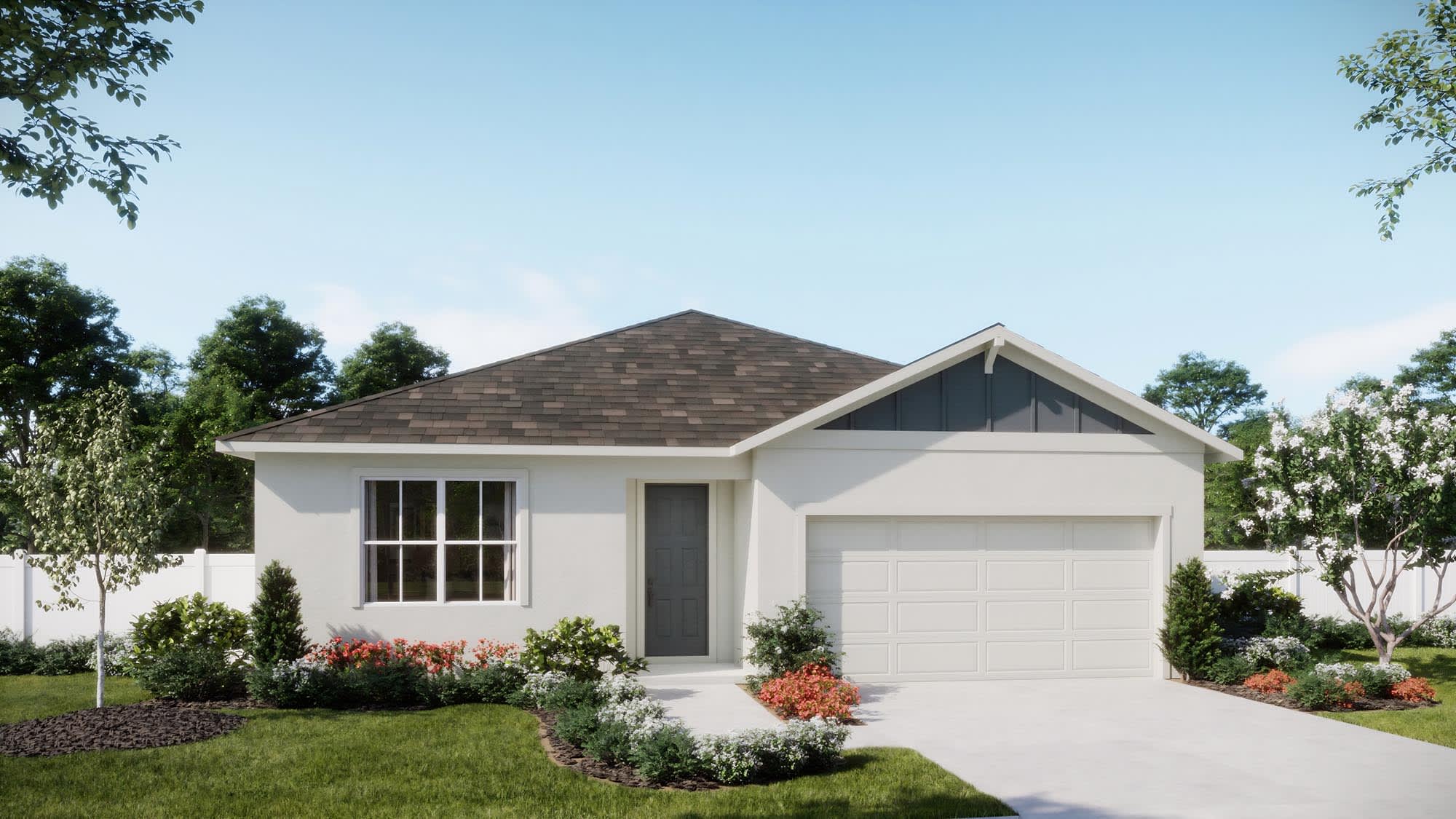 Florida Vernacular Elevation | Haven | Hodges Reserve | New Homes In Howey-in-the-Hills, FL by Landsea Homes