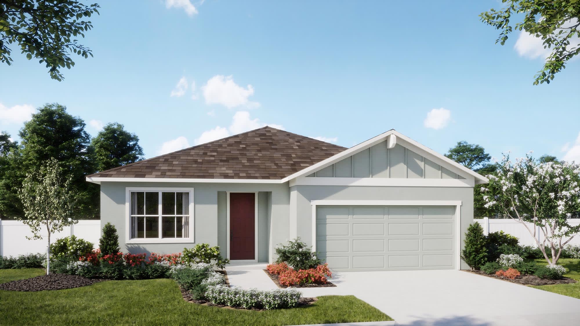 Florida Vernacular Elevation | Luna | Hodges Reserve | New Homes In Howey-in-the-Hills, FL by Landsea Homes