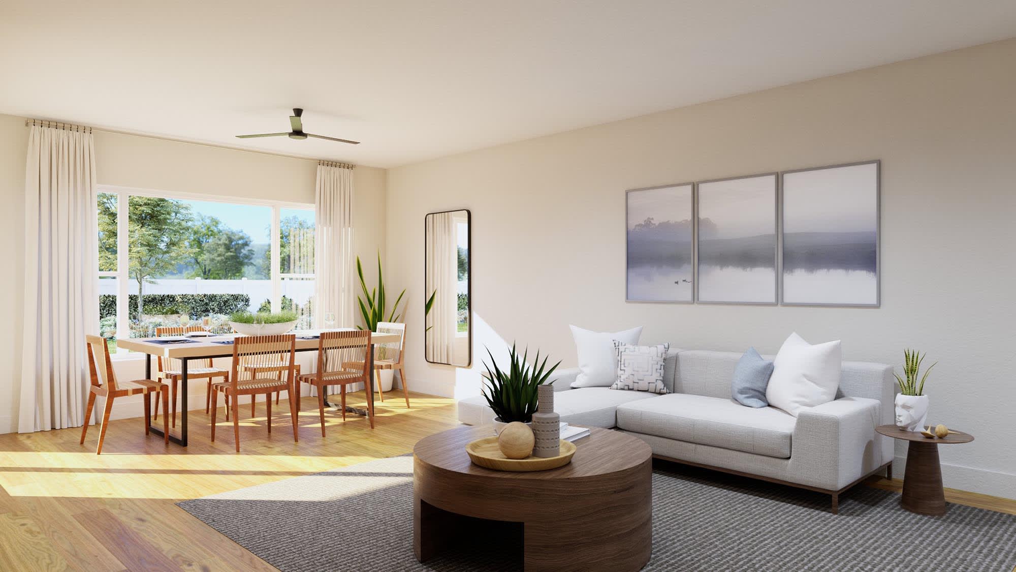 Great Room | Powell at Thompson Village in Apopka, FL by Landsea Homes