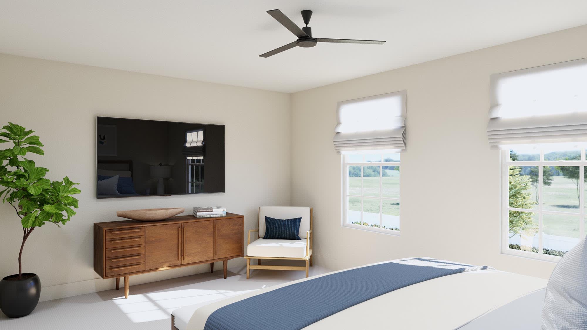 Primary Bedroom | Powell at Thompson Village in Apopka, FL by Landsea Homes