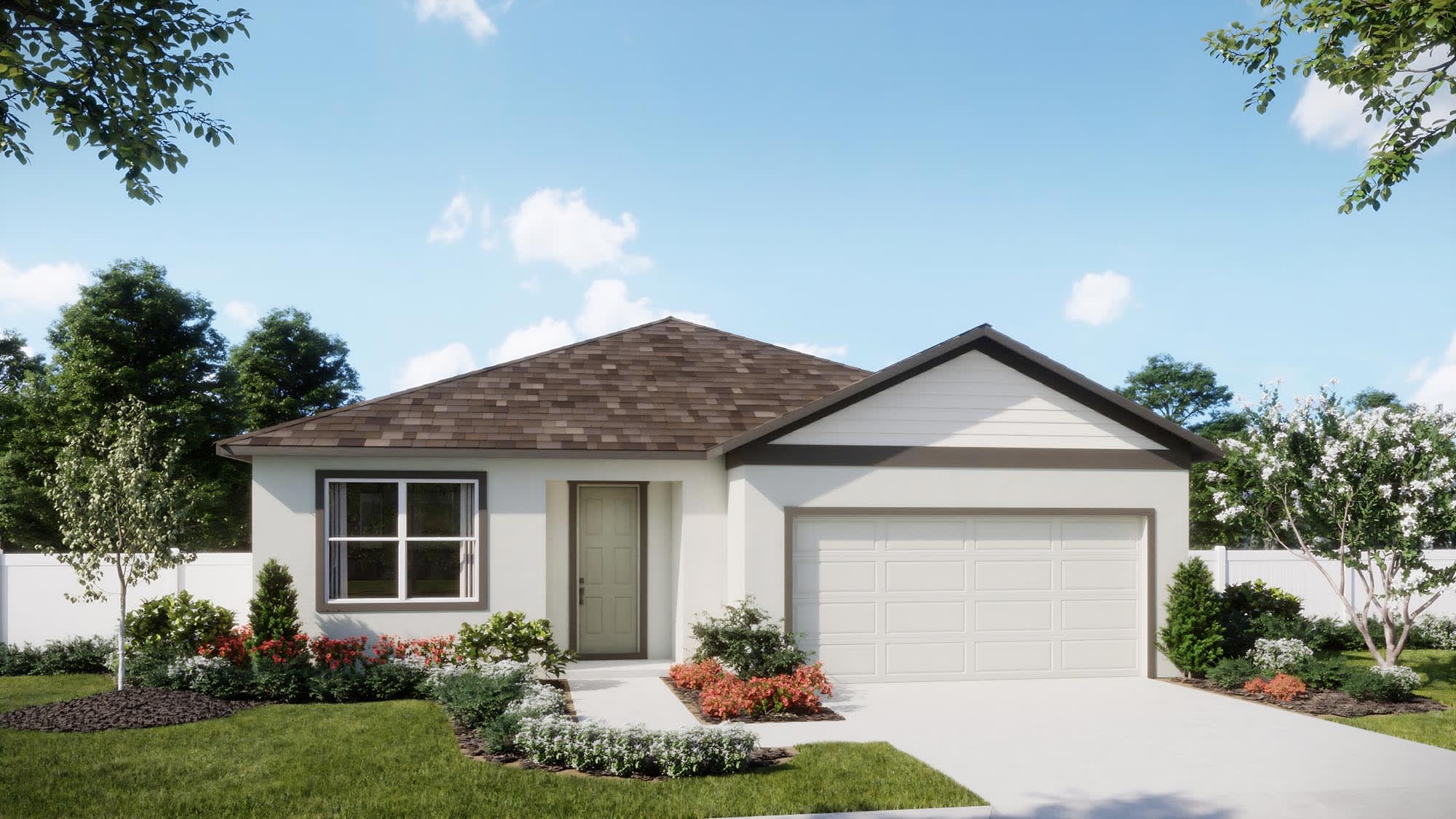 Transitional Elevation | Luna | Hodges Reserve | New Homes In Howey-in-the-Hills, FL by Landsea Homes