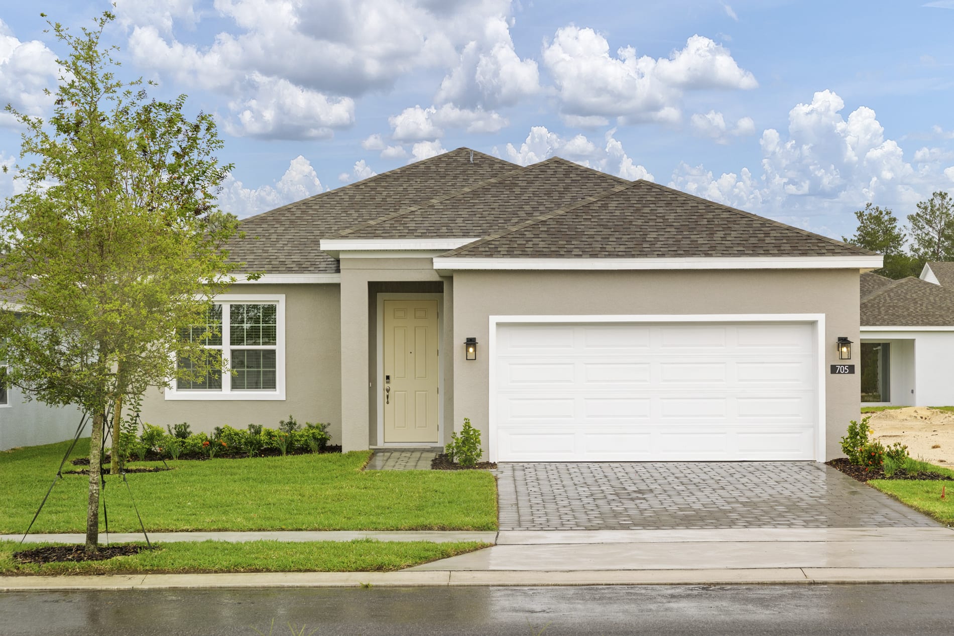 Exterior | Sebring | Lot 73 | Trinity Gardens | Move In Ready Home in DeLand, FL