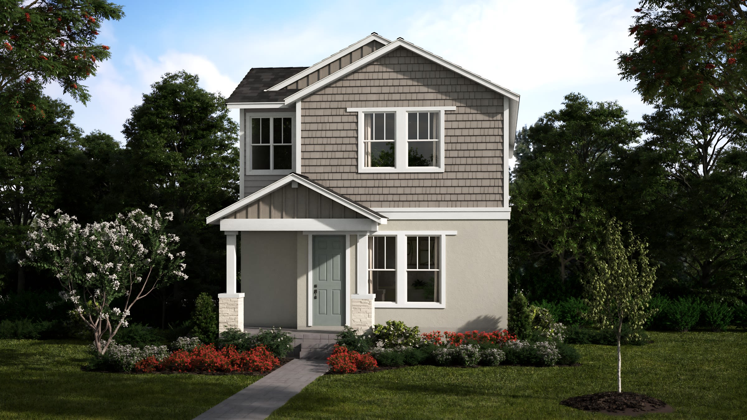 Craftsman Elevation | Vista | Cypress Bluff | New Homes in Groveland, FL | Landsea Homes