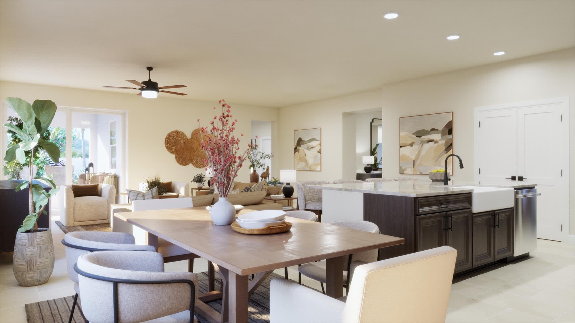 Dining Room | Palmer | Trinity Gardens | New Homes in DeLand, FL by Landsea Homes