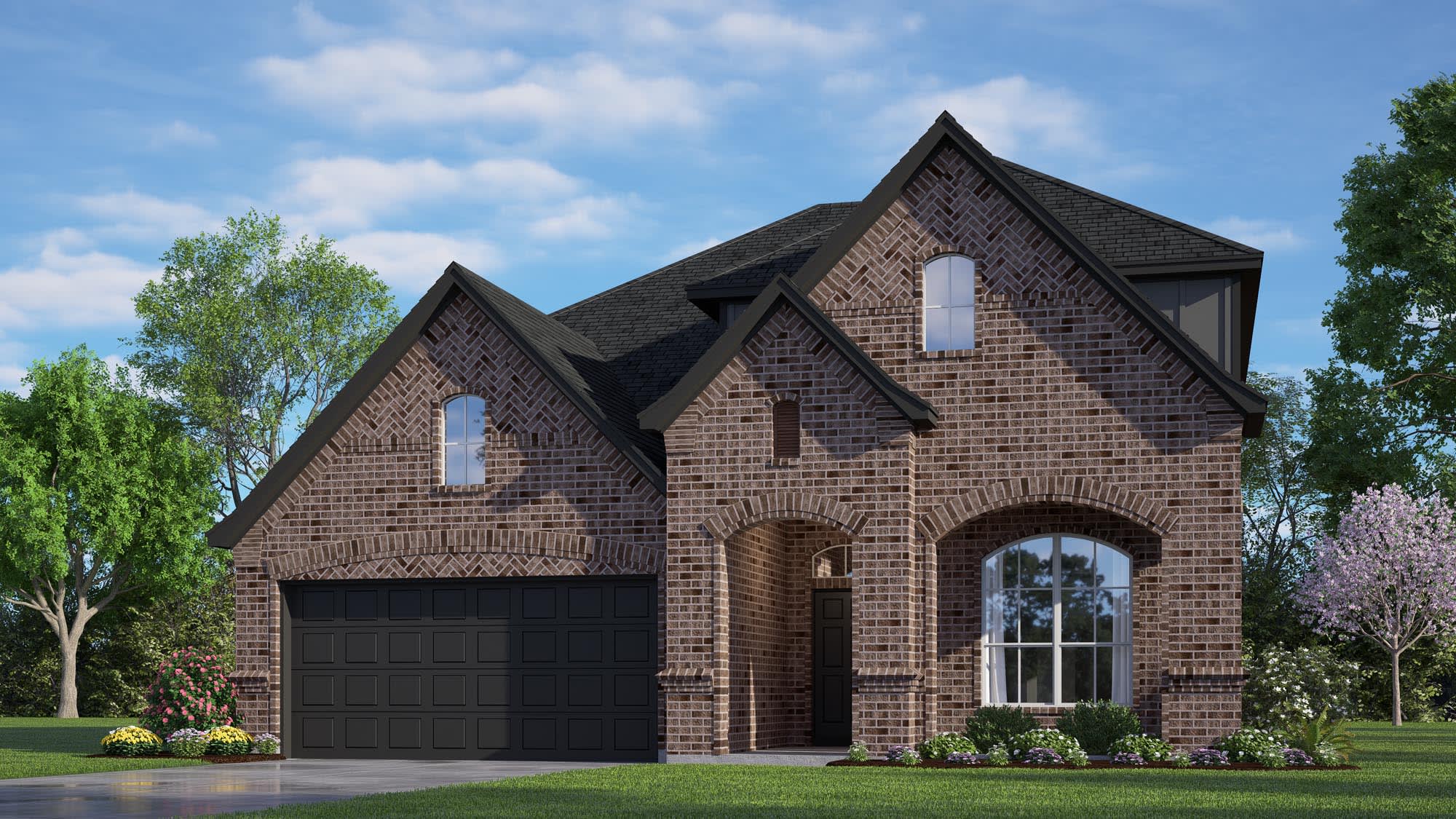 Elevation D | Concept 2492 at Summer Crest in Forth Worth, TX by Landsea Homes