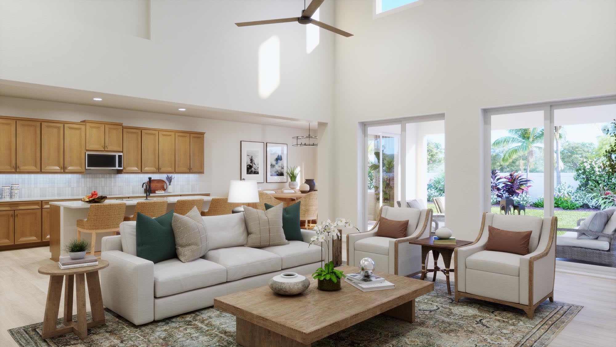 Family Room | Exbury | Trinity Gardens | New Homes in DeLand, FL by Landsea Homes