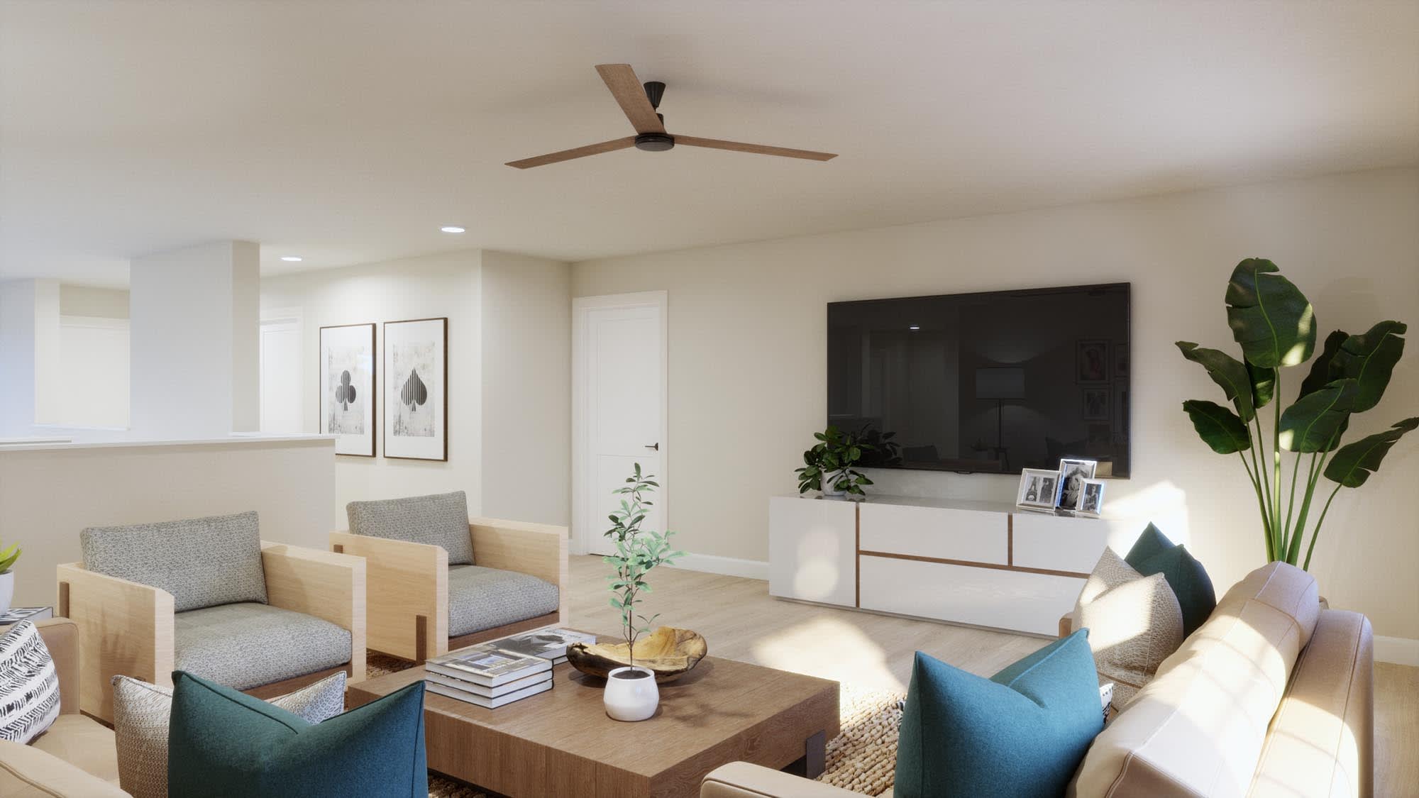 Family Room 2nd Floor | Exbury | Trinity Gardens | New Homes in DeLand, FL by Landsea Homes