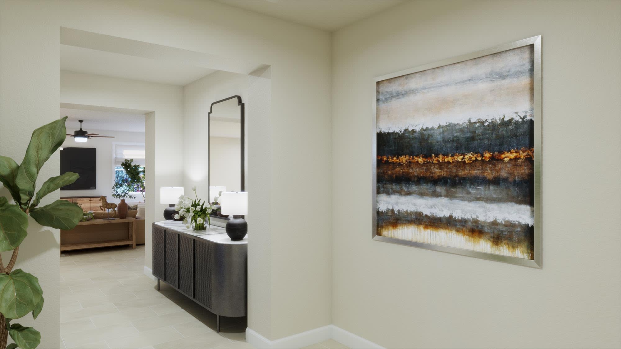 Foyer | Palmer | Trinity Gardens | New Homes in DeLand, FL by Landsea Homes