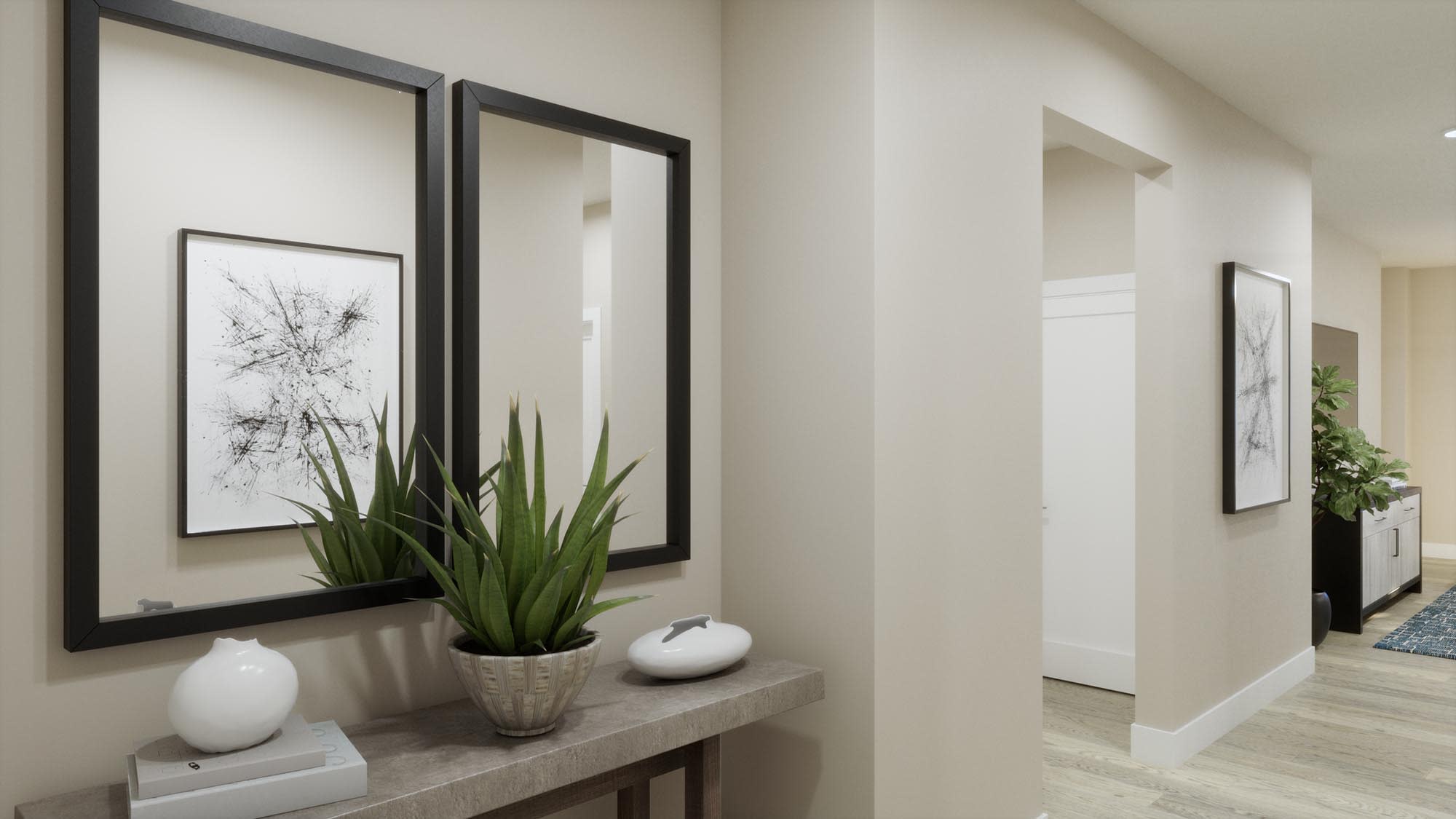 Foyer | Sebring | Trinity Gardens | New Homes in DeLand, FL by Landsea Homes