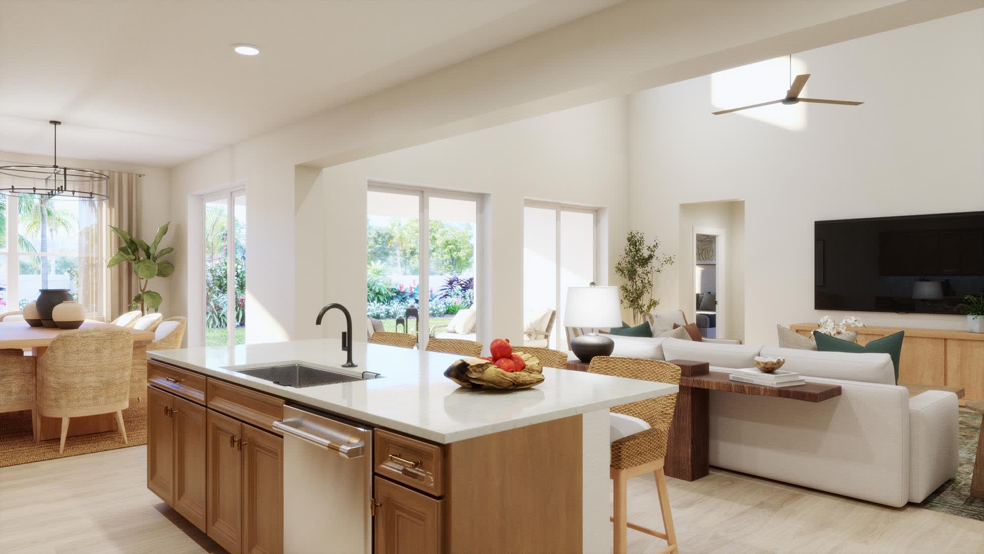 Kitchen | Exbury | Trinity Gardens | New Homes in DeLand, FL by Landsea Homes