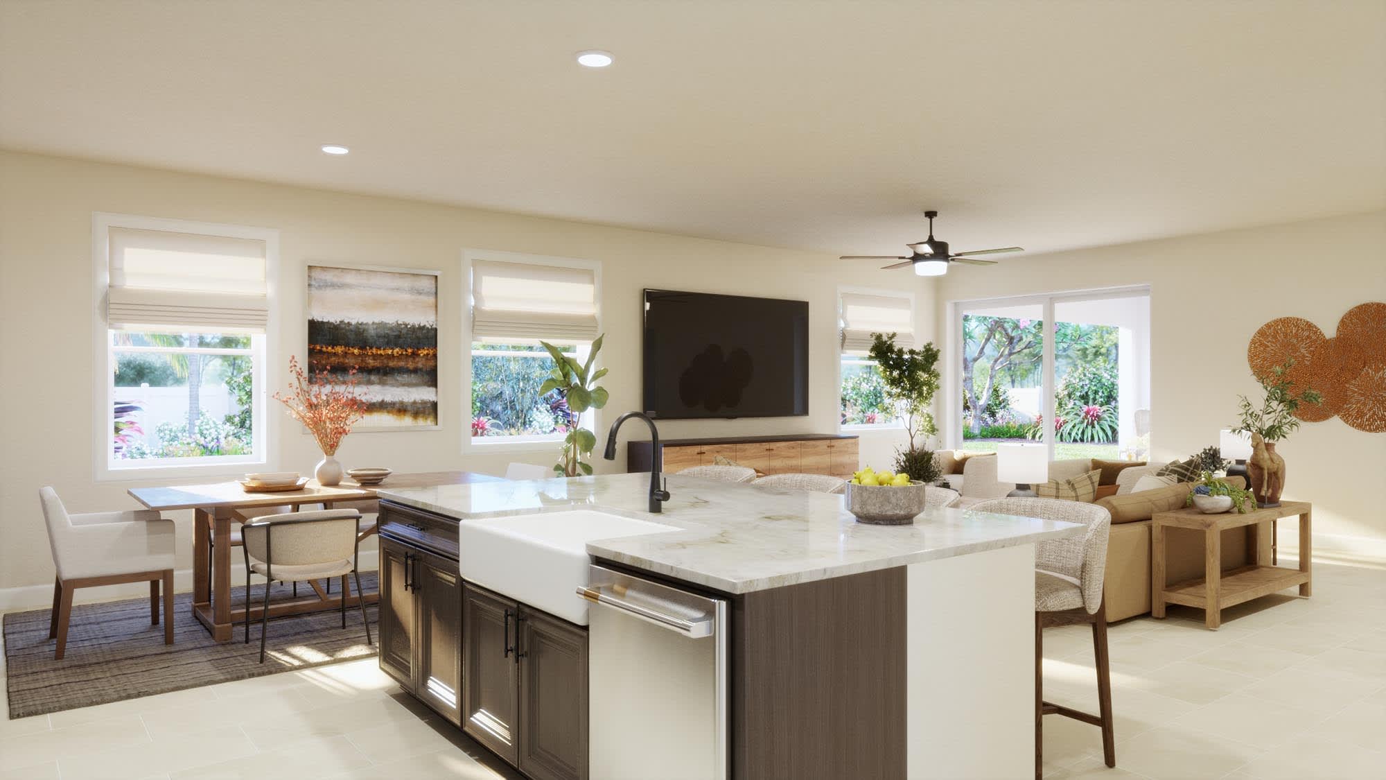 Kitchen | Palmer | Trinity Gardens | New Homes in DeLand, FL by Landsea Homes