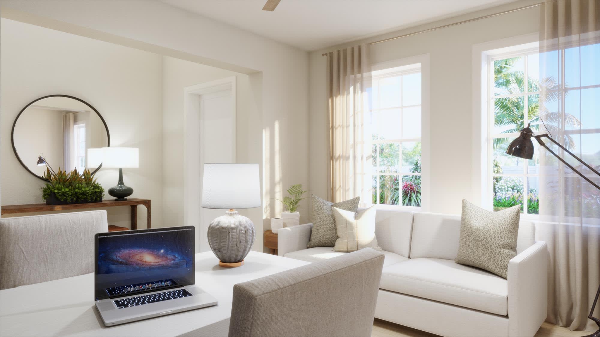 Living Room | Exbury | Trinity Gardens | New Homes in DeLand, FL by Landsea Homes