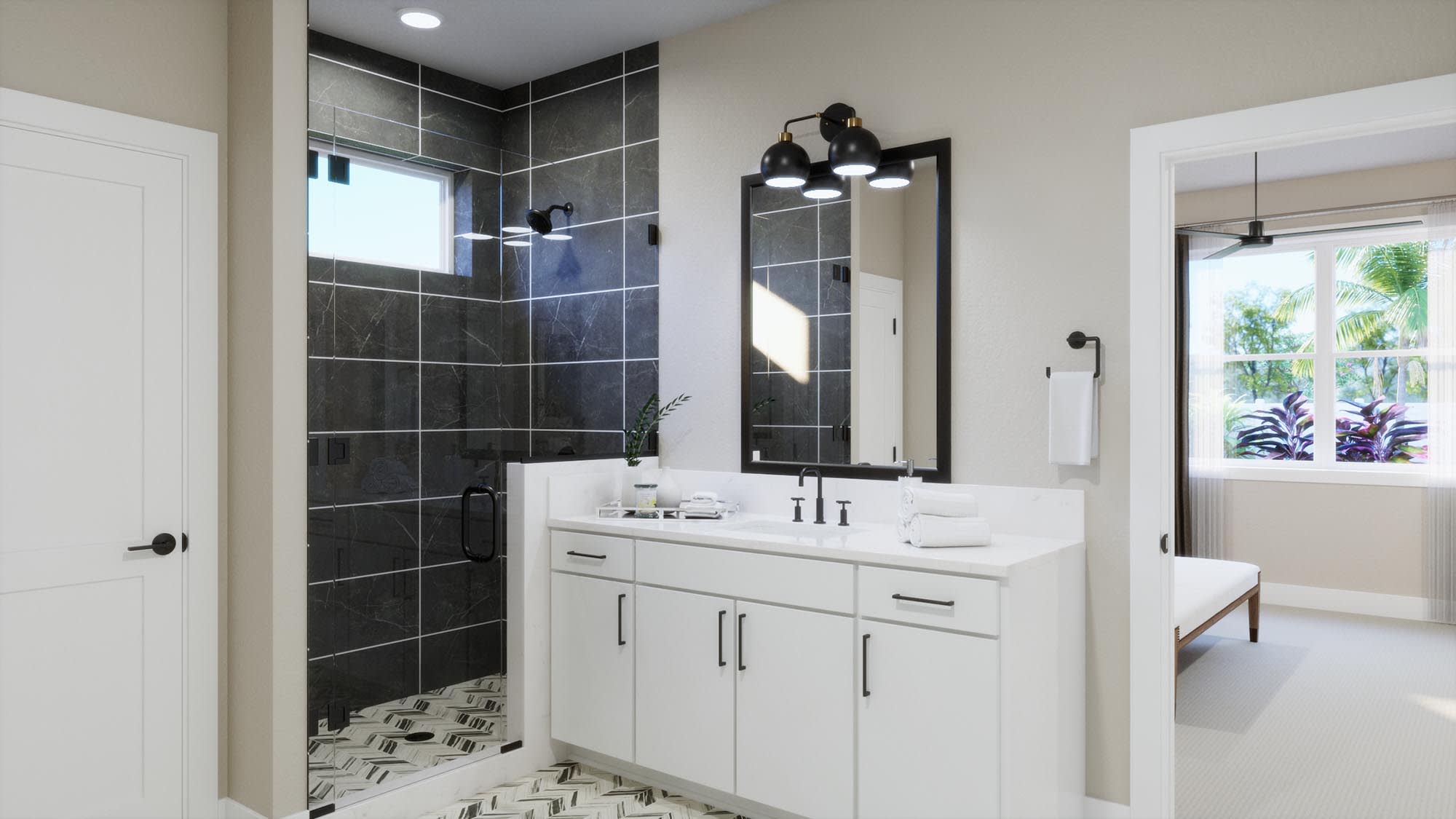 Primary Bath | Serenity | Trinity Gardens | New Homes in DeLand, FL by Landsea Homes