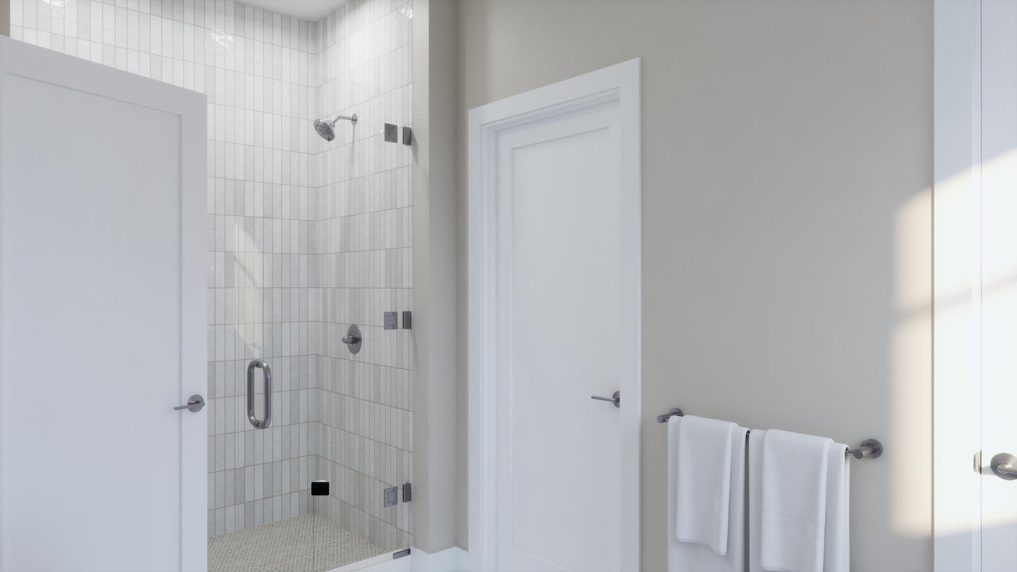 Primary Bath | Sebring | Trinity Gardens | New Homes in DeLand, FL by Landsea Homes