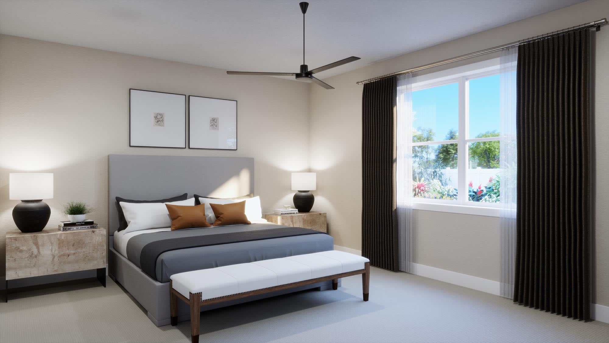 Primary Bedroom | Serenity | Trinity Gardens | New Homes in DeLand, FL by Landsea Homes