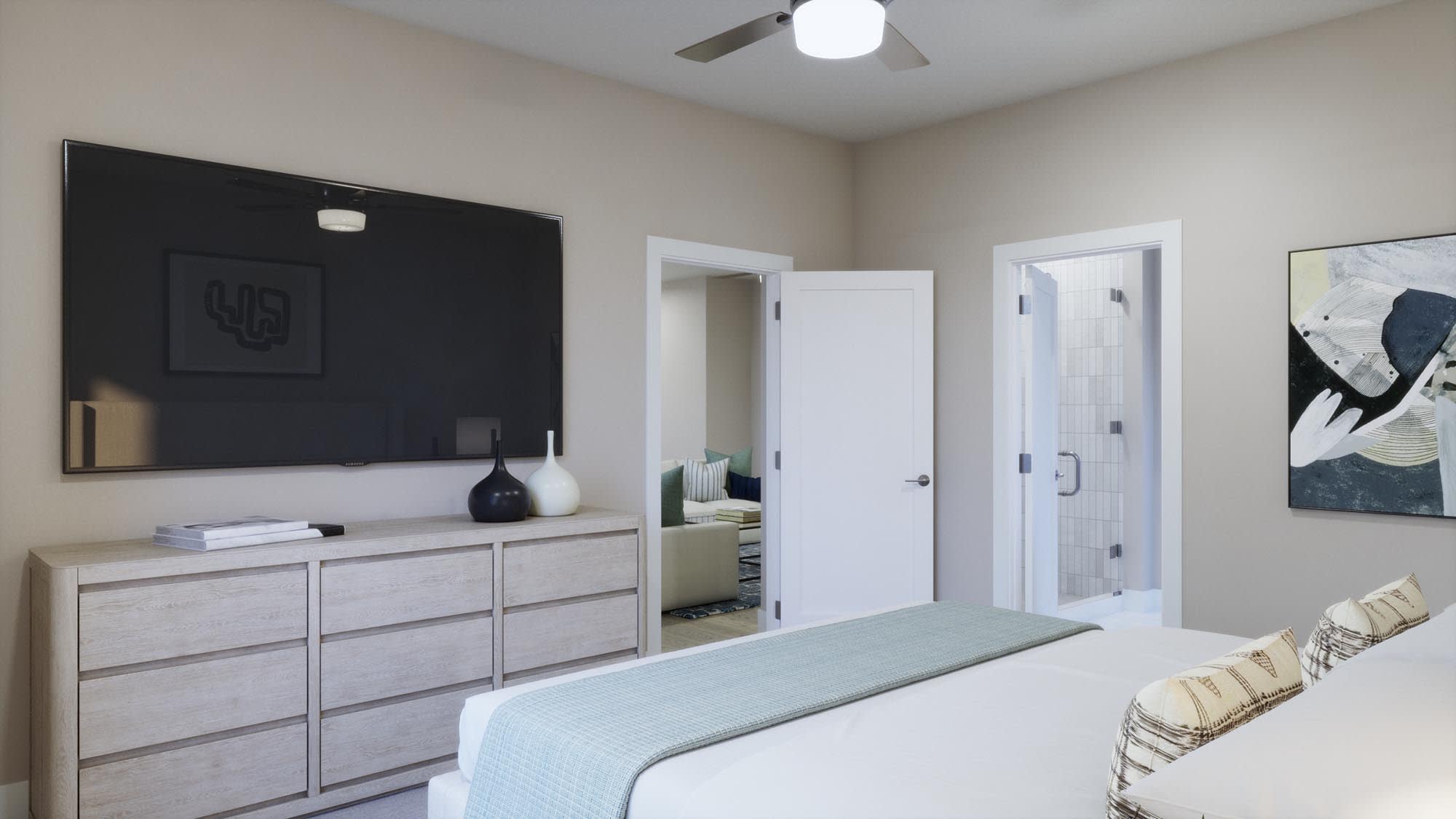Primary Bedroom | Sebring | Trinity Gardens | New Homes in DeLand, FL by Landsea Homes
