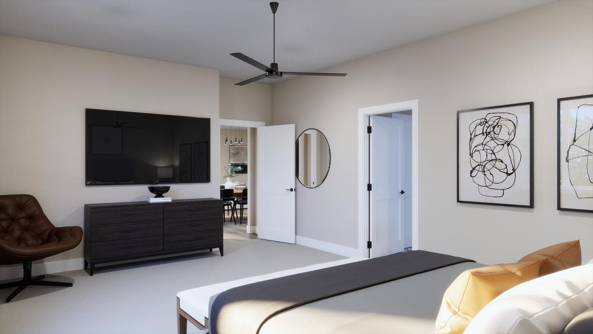 Primary Bedroom | Serenity | Trinity Gardens | New Homes in DeLand, FL by Landsea Homes