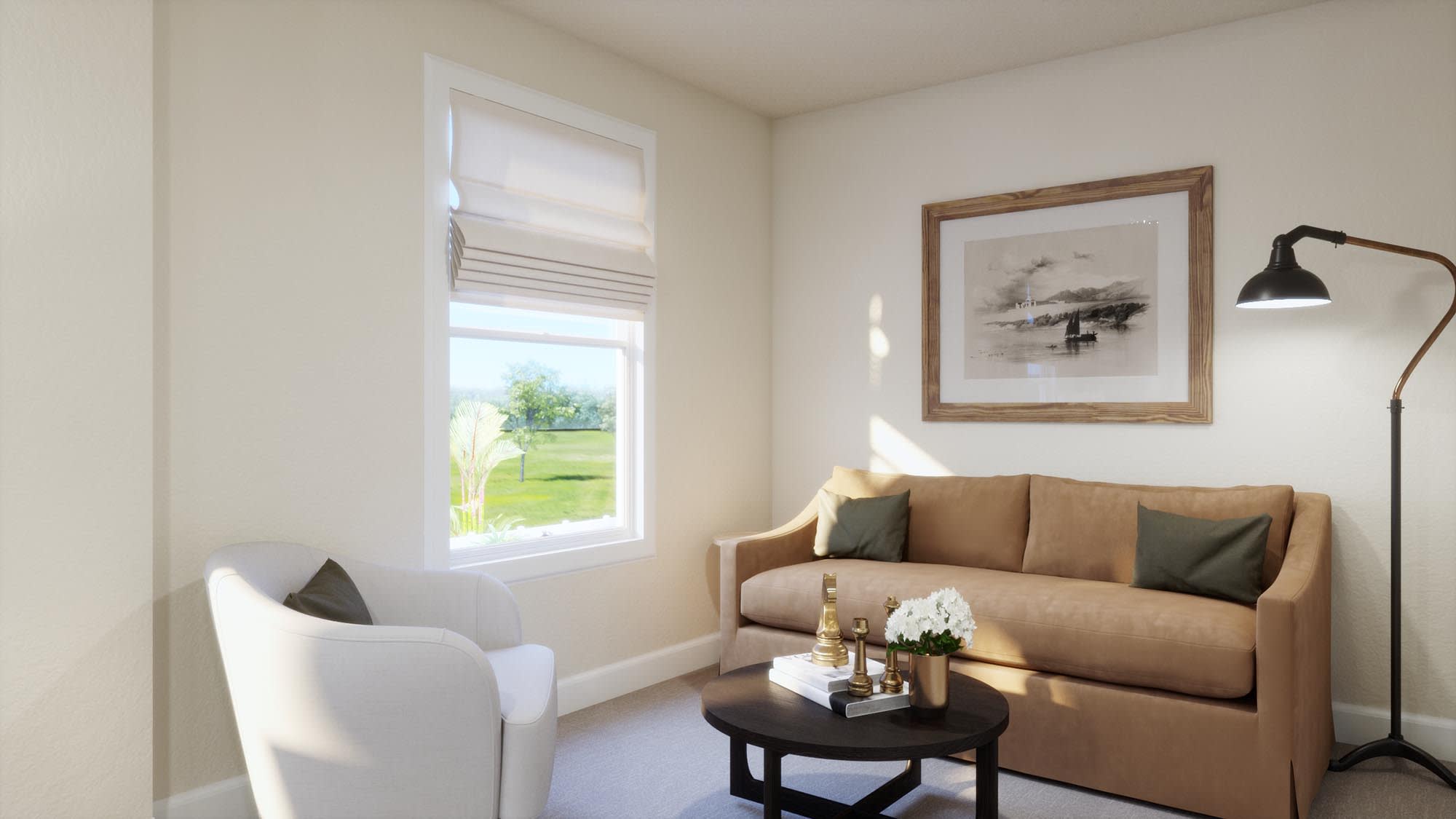 Primary Bedroom Sitting Room | Palmer | Trinity Gardens | New Homes in DeLand, FL by Landsea Homes