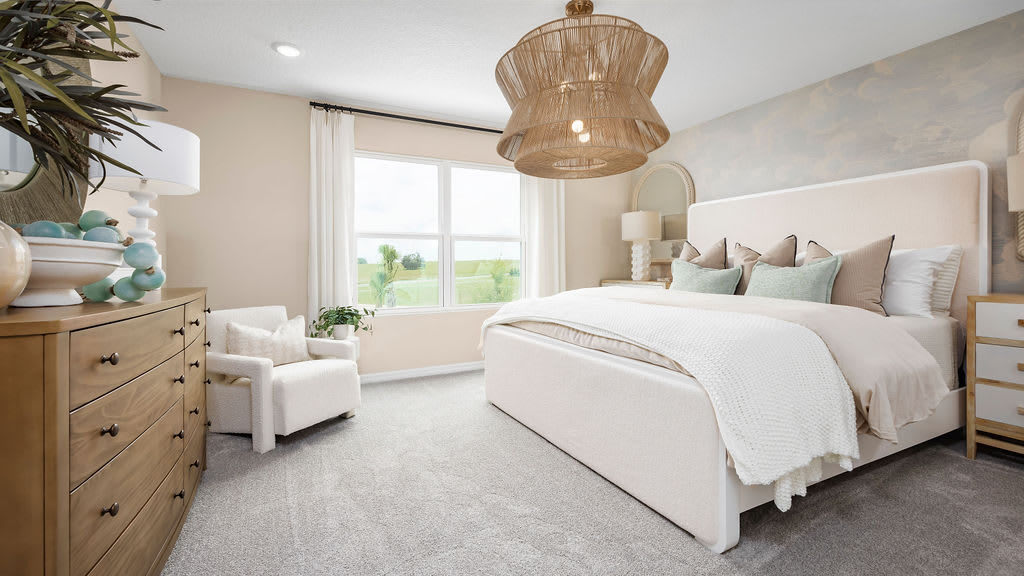 Primary Suite | Cape | Hodges Reserve | New Homes In Howey-in-the-Hills, FL by Landsea Homes