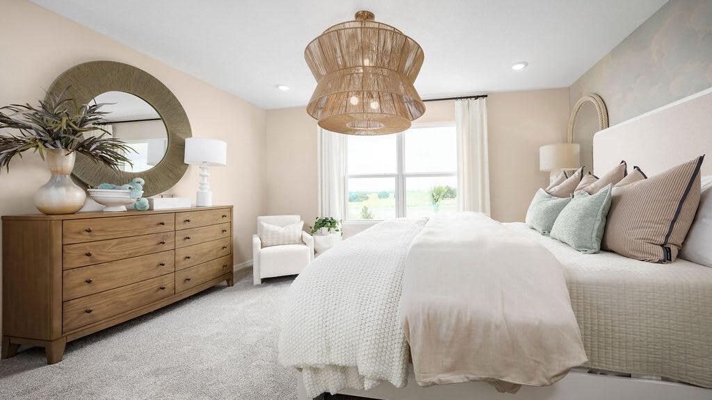 Primary Suite | Cape | Hodges Reserve | New Homes In Howey-in-the-Hills, FL by Landsea Homes