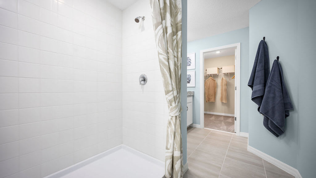 Primary Bathroom | Cape | Hodges Reserve | New Homes In Howey-in-the-Hills, FL by Landsea Homes