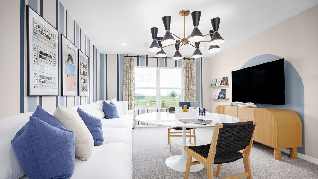 Second Family Room | Cape | Hodges Reserve | New Homes In Howey-in-the-Hills, FL by Landsea Homes