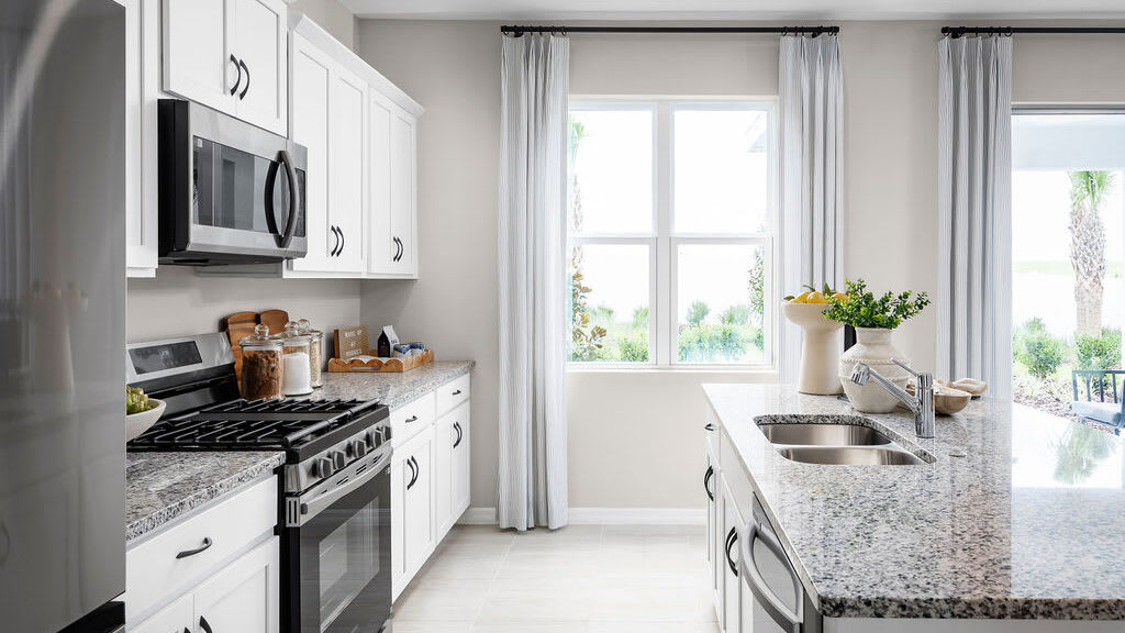 Kitchen | Cape | Hodges Reserve | New Homes In Howey-in-the-Hills, FL by Landsea Homes