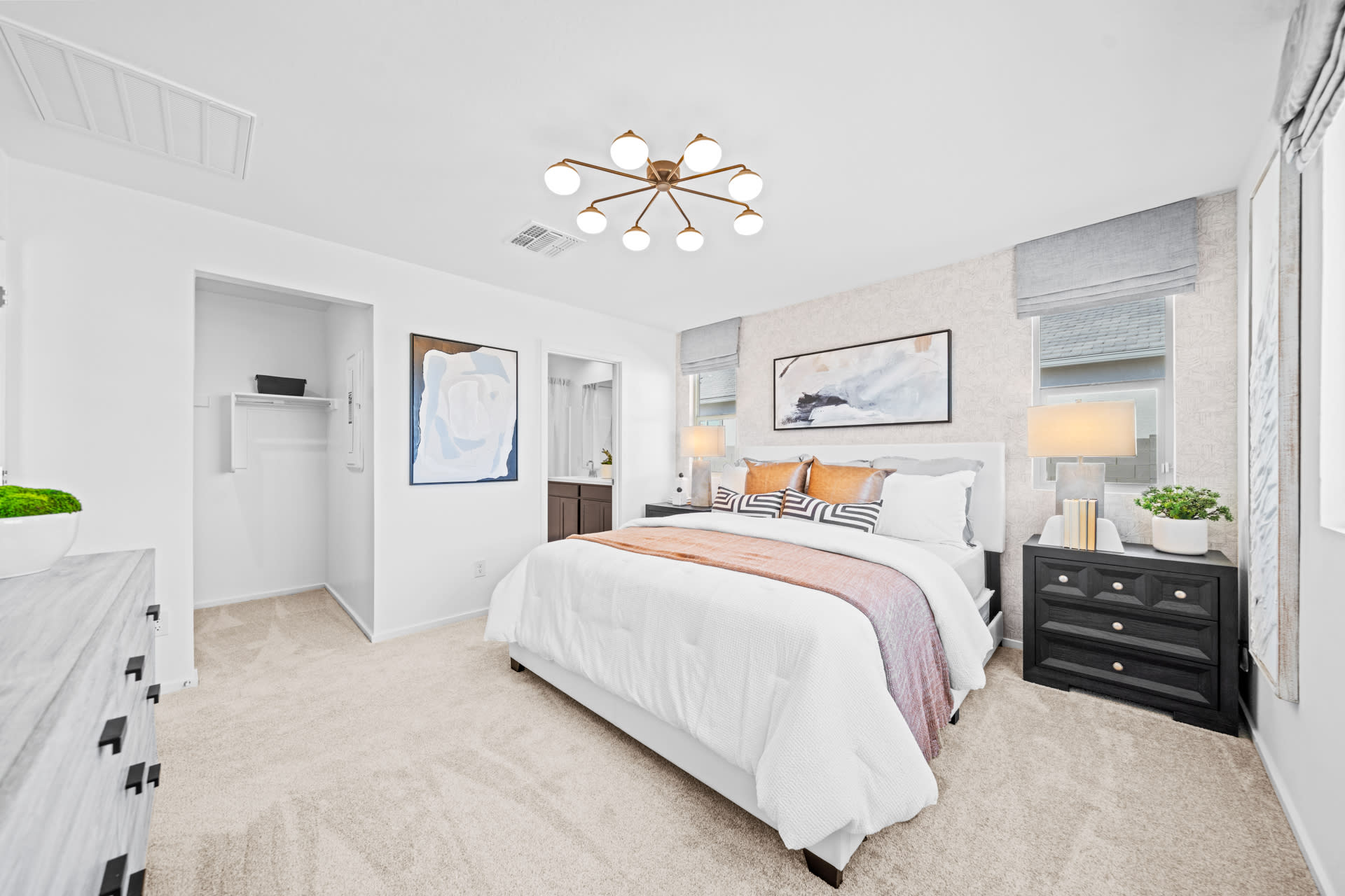 Primary Bedroom | Pinnacle | Wildera – Crest Series | New Homes in San Tan Valley, AZ by Landsea Homes