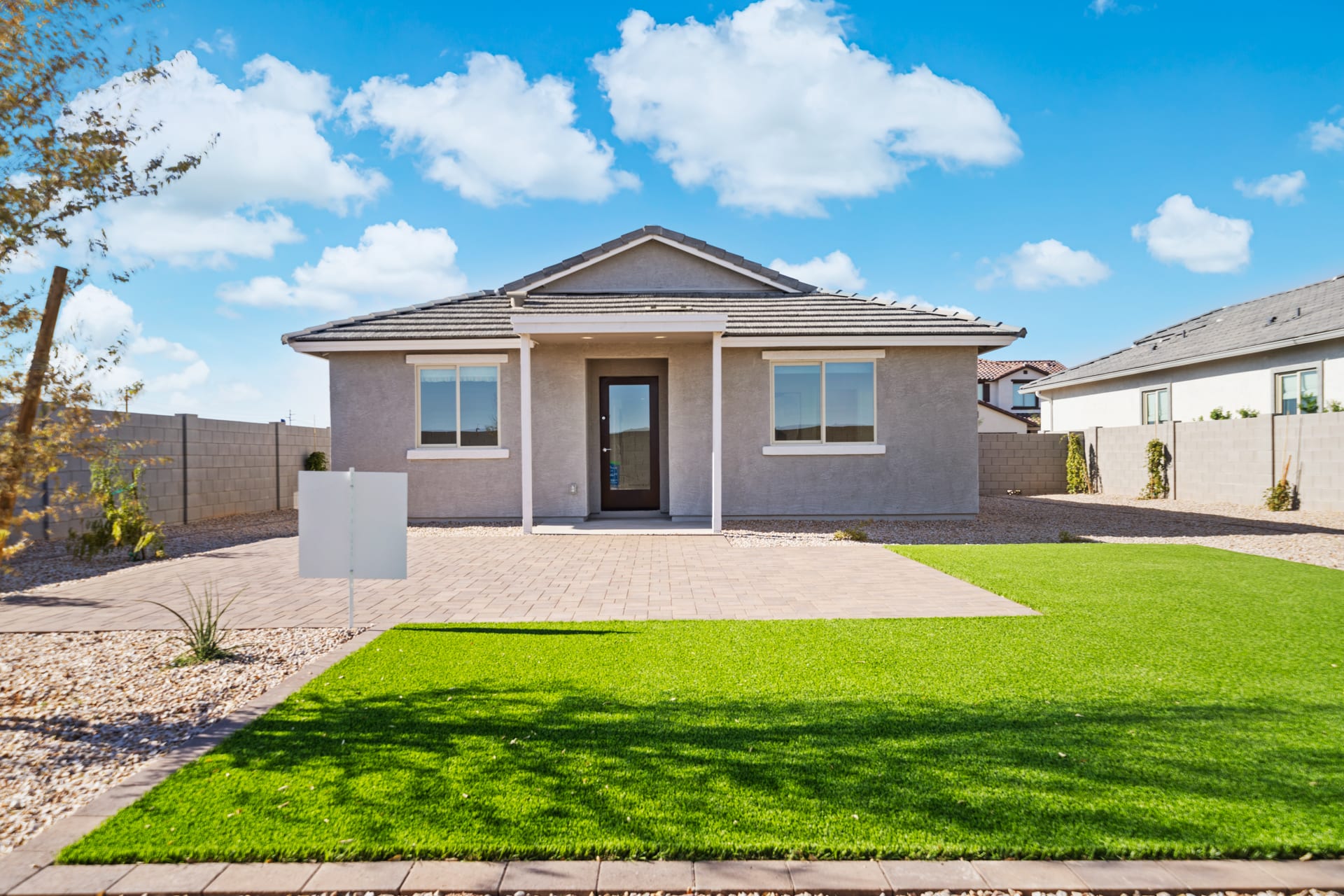 Backyard Shown for Model Purposes | Pinnacle | Wildera – Crest Series | New Homes in San Tan Valley, AZ by Landsea Homes