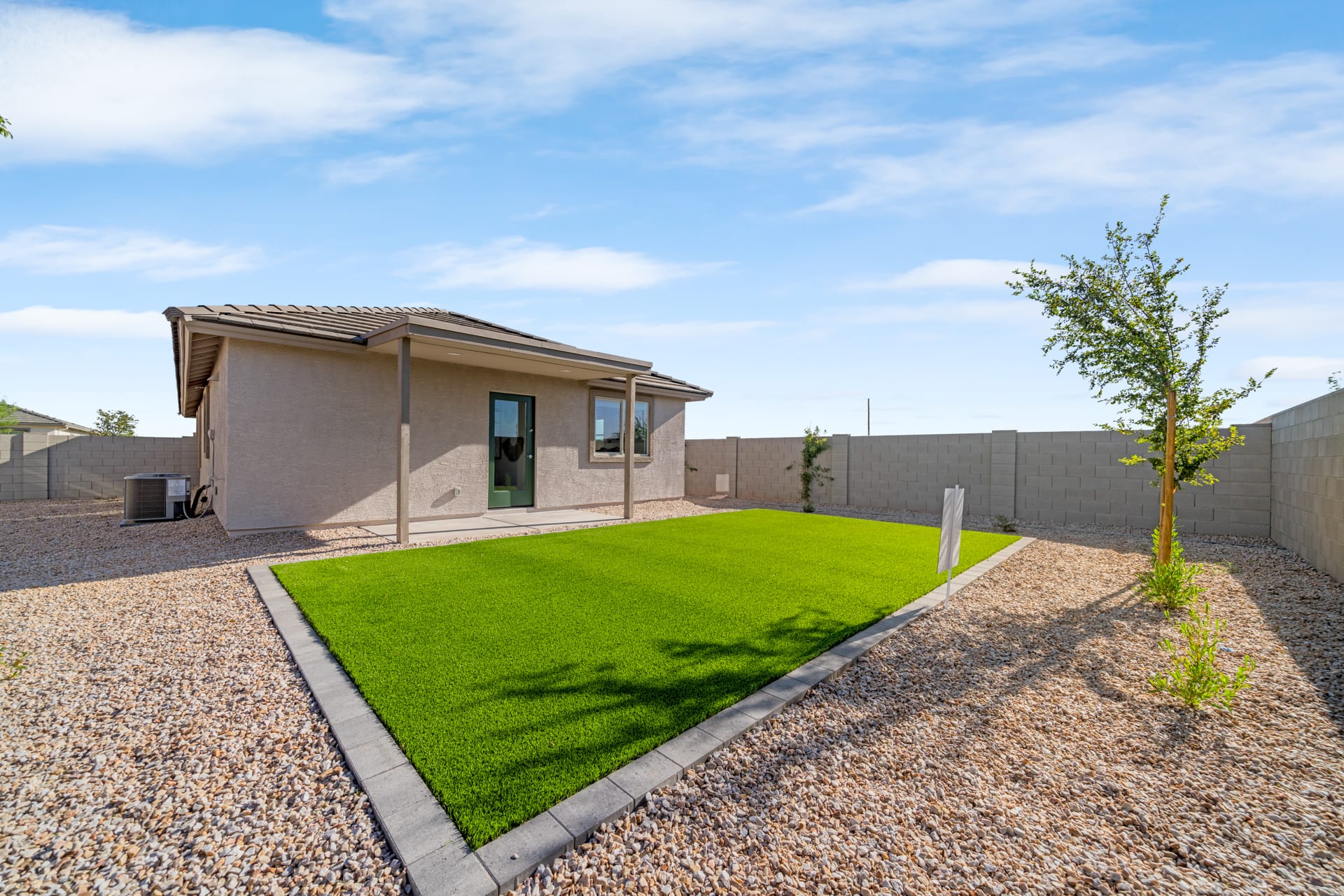 Backyard Shown for Model Purposes | Horizon | Wildera – Crest Series | New Homes in San Tan Valley, AZ by Landsea Homes