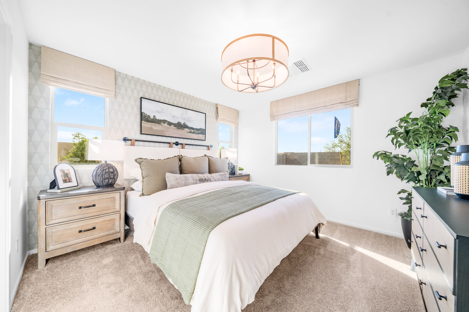 Primary Bedroom | Horizon | Wildera – Crest Series | New Homes in San Tan Valley, AZ by Landsea Homes
