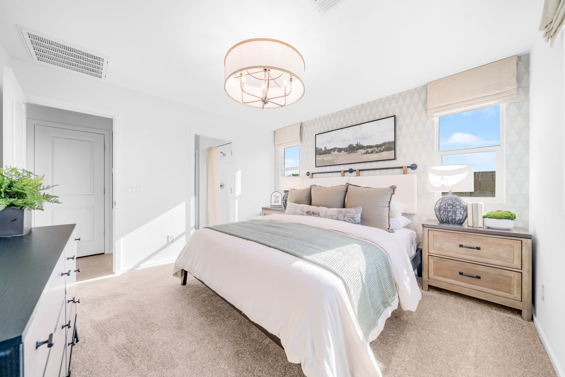 Primary Bedroom | Horizon | Wildera – Crest Series | New Homes in San Tan Valley, AZ by Landsea Homes