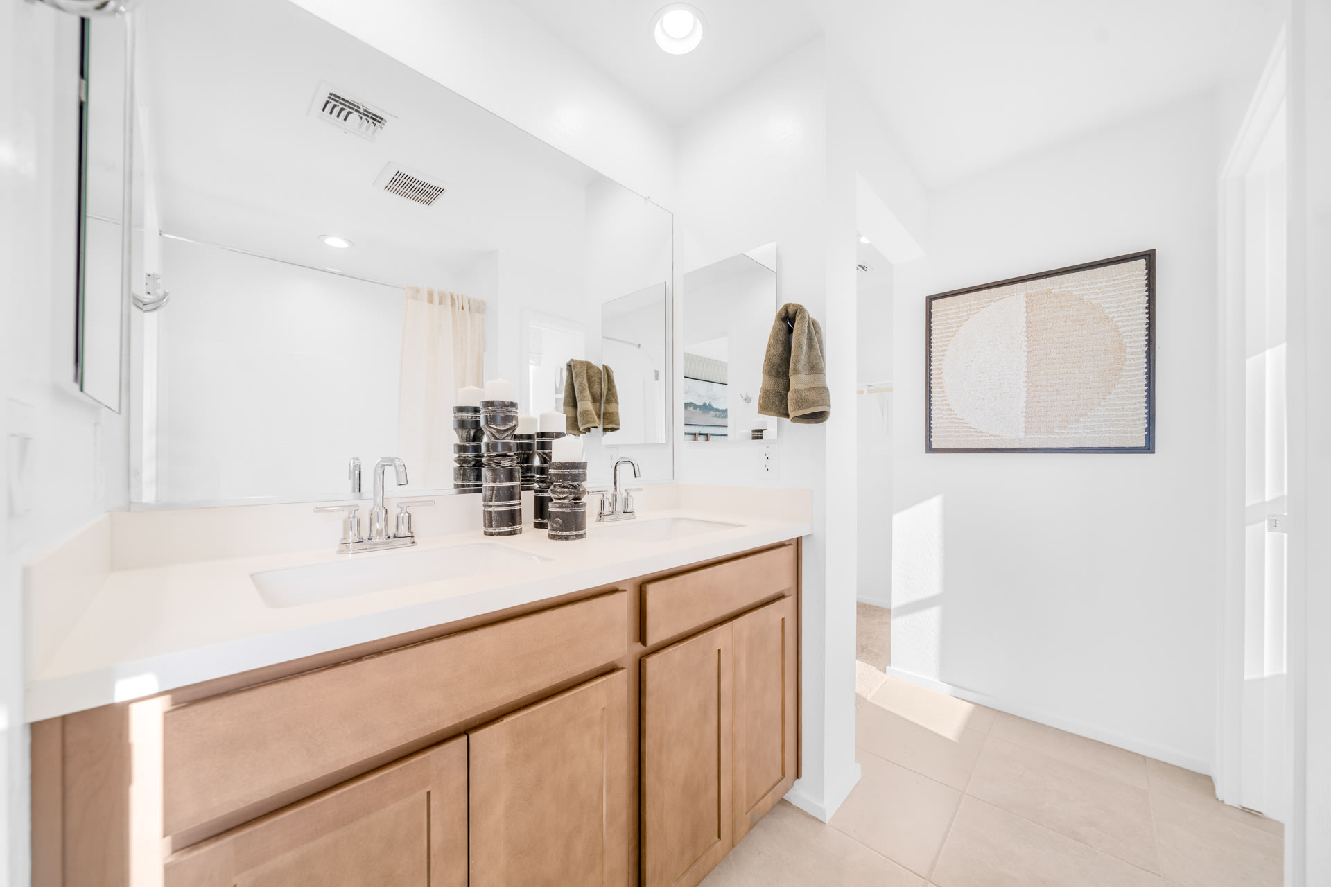 Primary Bathroom | Horizon | Wildera – Crest Series | New Homes in San Tan Valley, AZ by Landsea Homes