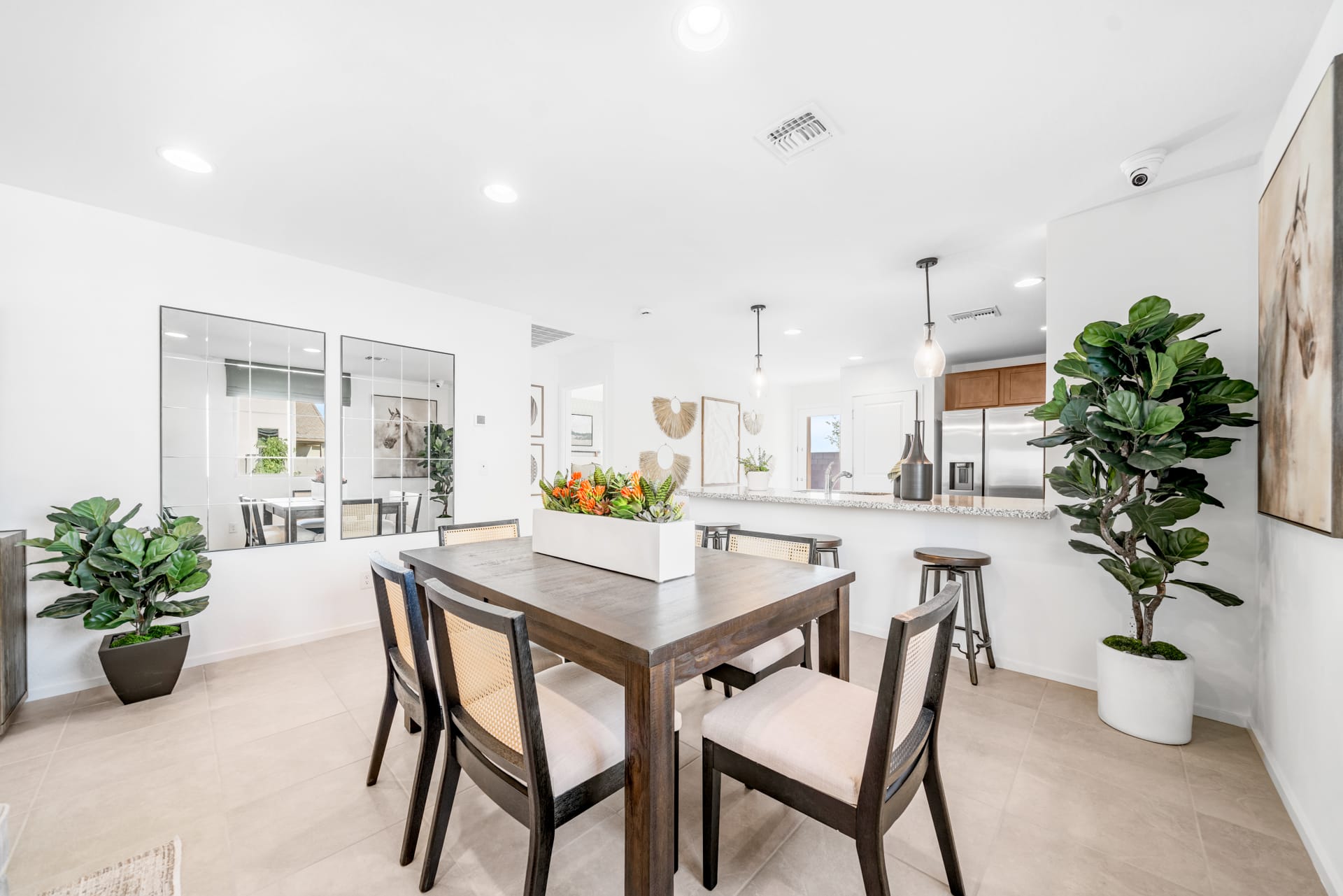 Open Dining Area and Kitchen | Horizon | Wildera – Crest Series | New Homes in San Tan Valley, AZ by Landsea Homes