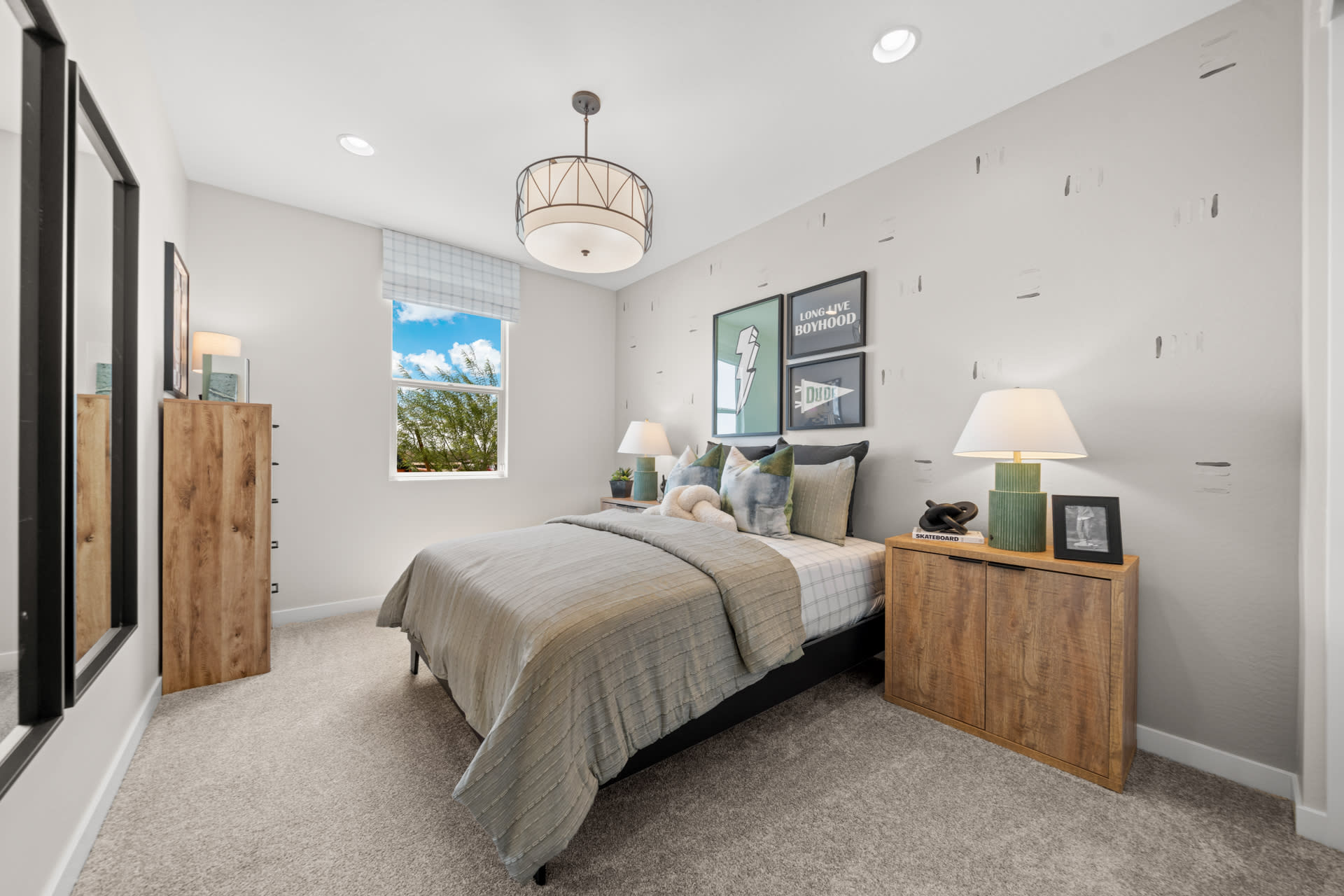 Bedroom 3 | Radiance Floorplan | Elara at Moonlight | New Homes in Maricopa, AZ by Landsea Homes