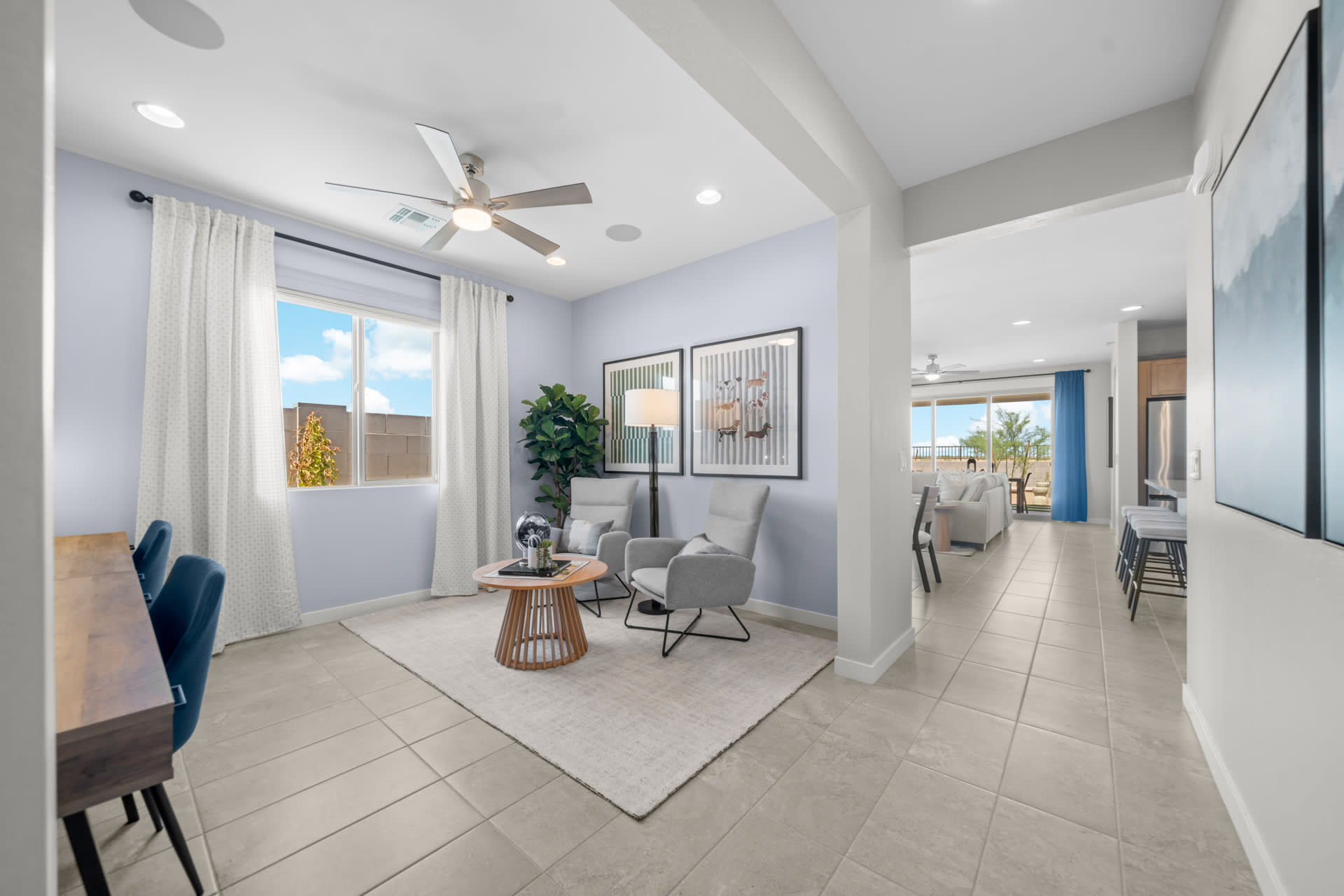 Study | Radiance Floorplan | Elara at Moonlight | New Homes in Maricopa, AZ by Landsea Homes