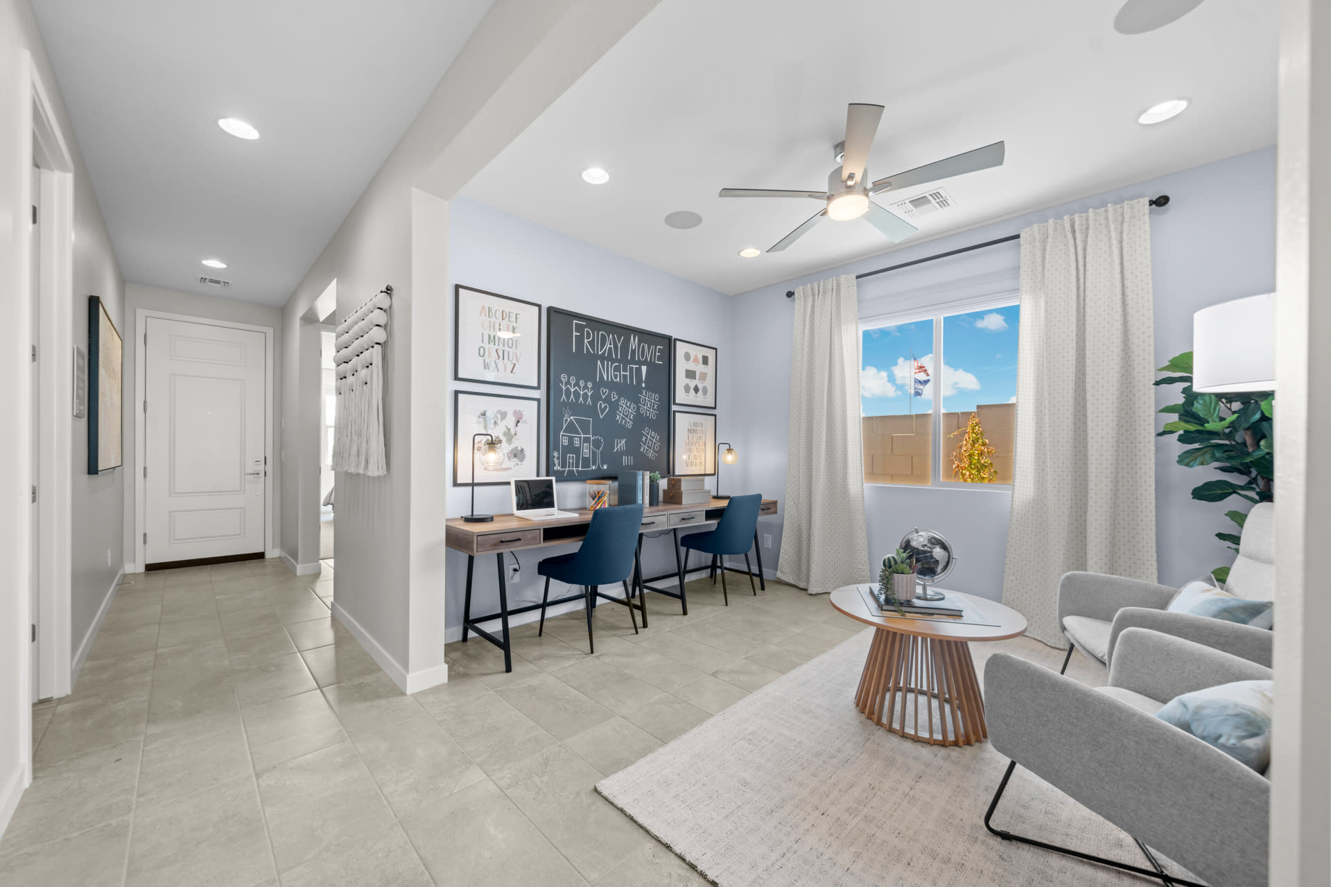 Study | Radiance Floorplan | Elara at Moonlight | New Homes in Maricopa, AZ by Landsea Homes