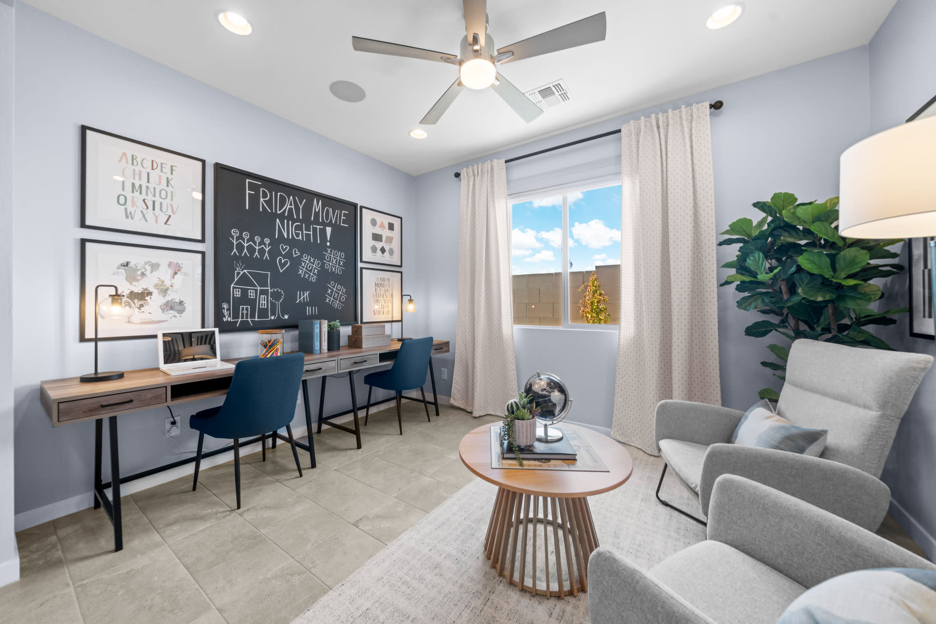 Study | Radiance Floorplan | Elara at Moonlight | New Homes in Maricopa, AZ by Landsea Homes